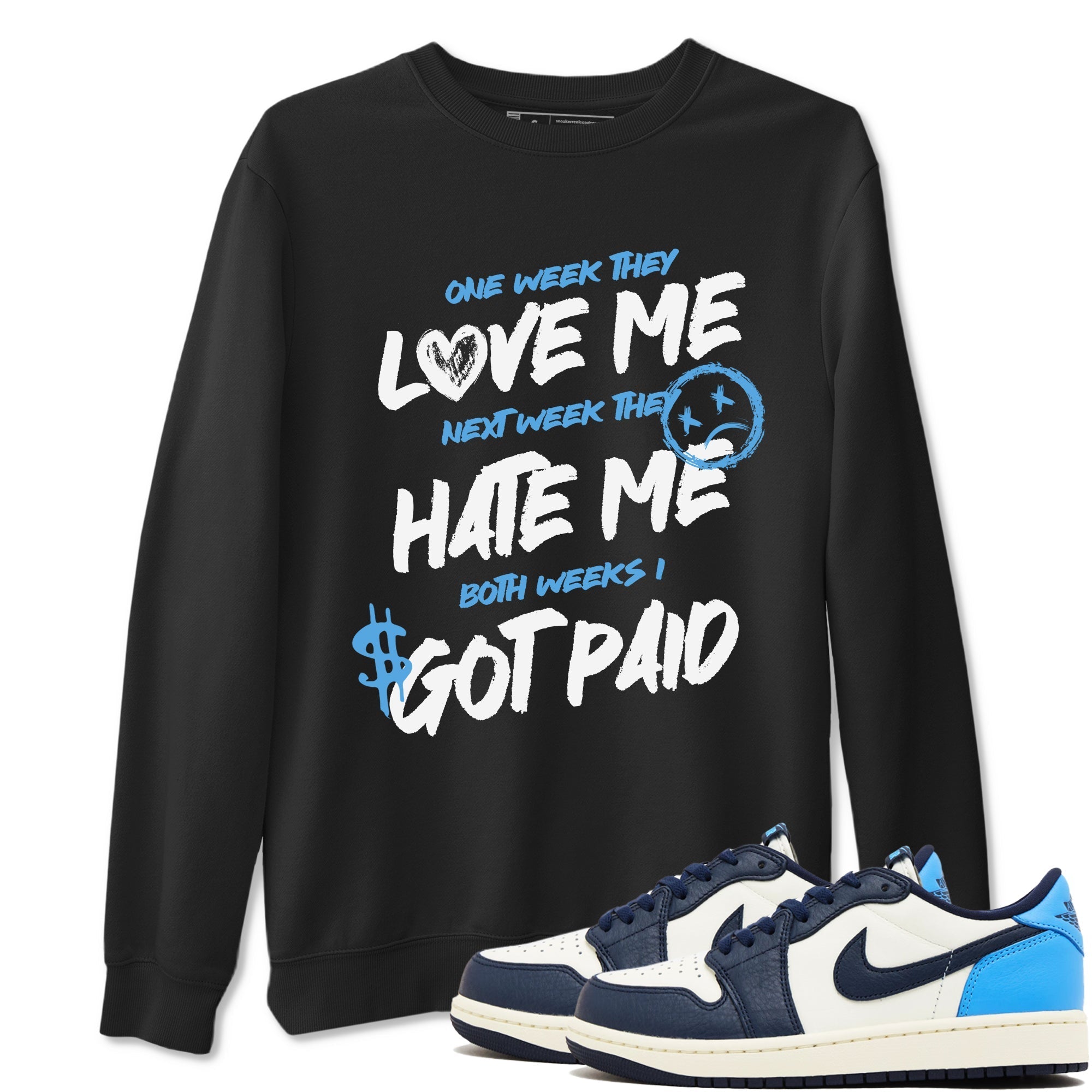 I Got Paid snkmatch Tees - Air Jordan 1 Obsidian
