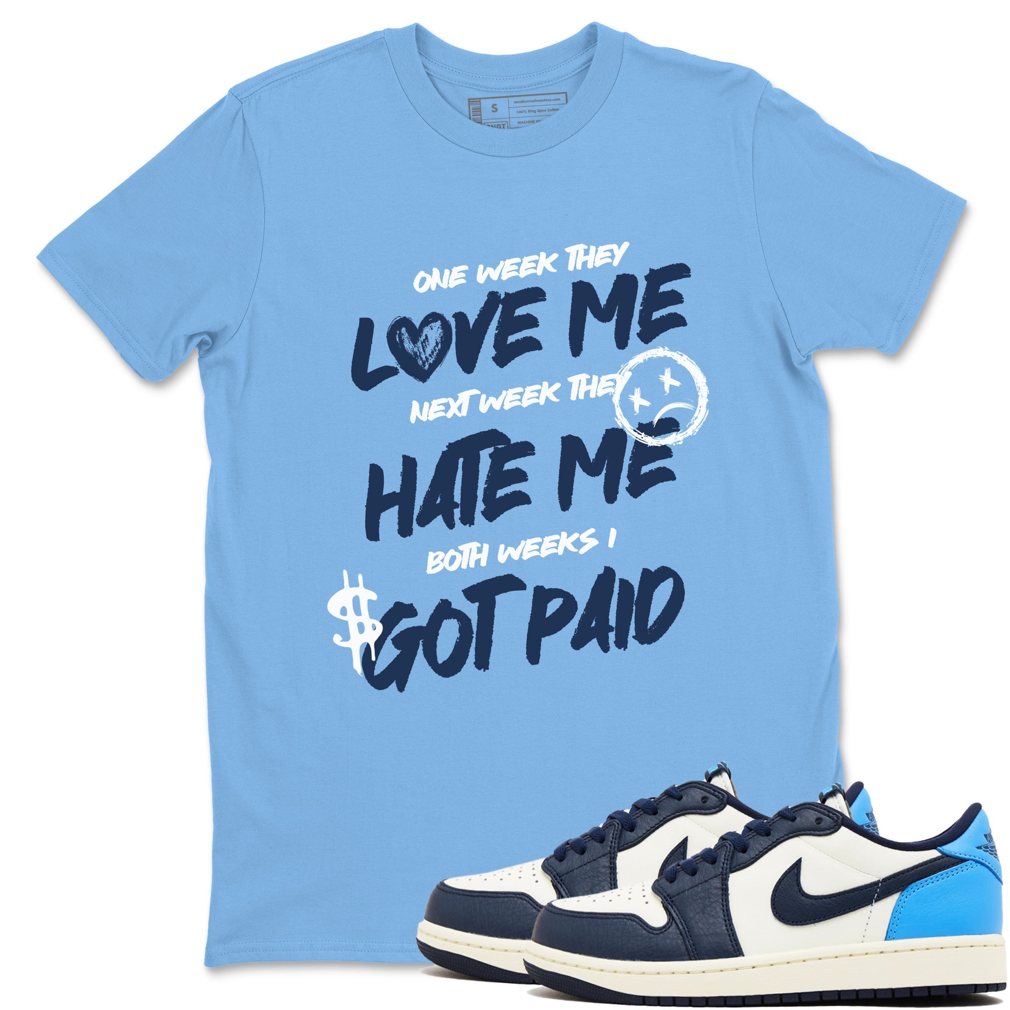 I Got Paid snkmatch Tees - Air Jordan 1 Obsidian