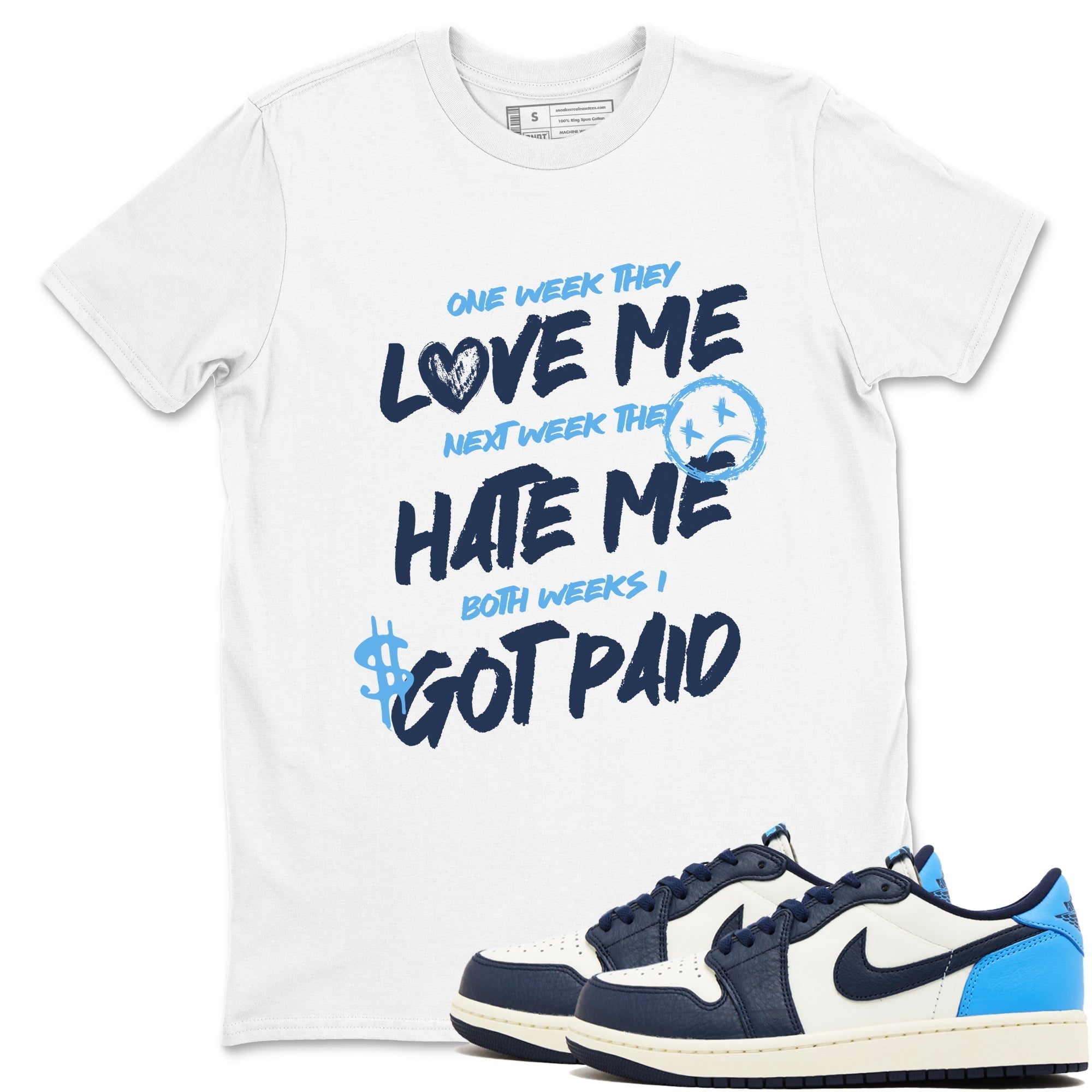 I Got Paid snkmatch Tees - Air Jordan 1 Obsidian