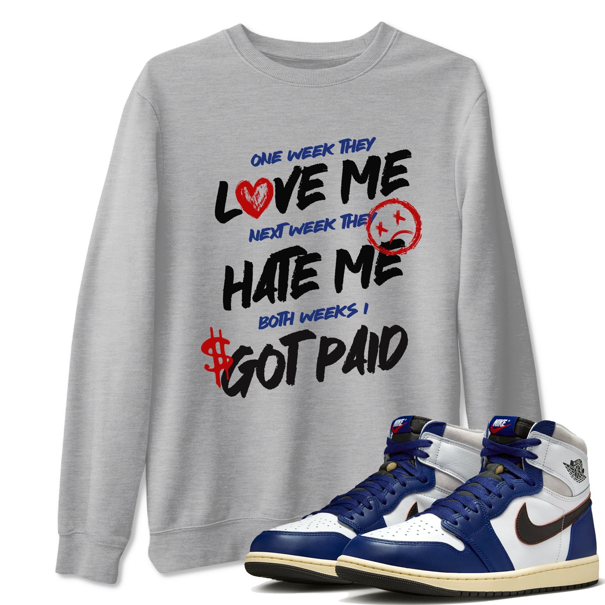 I Got Paid snkmatch Tees - Air Jordan 1 Rare Air