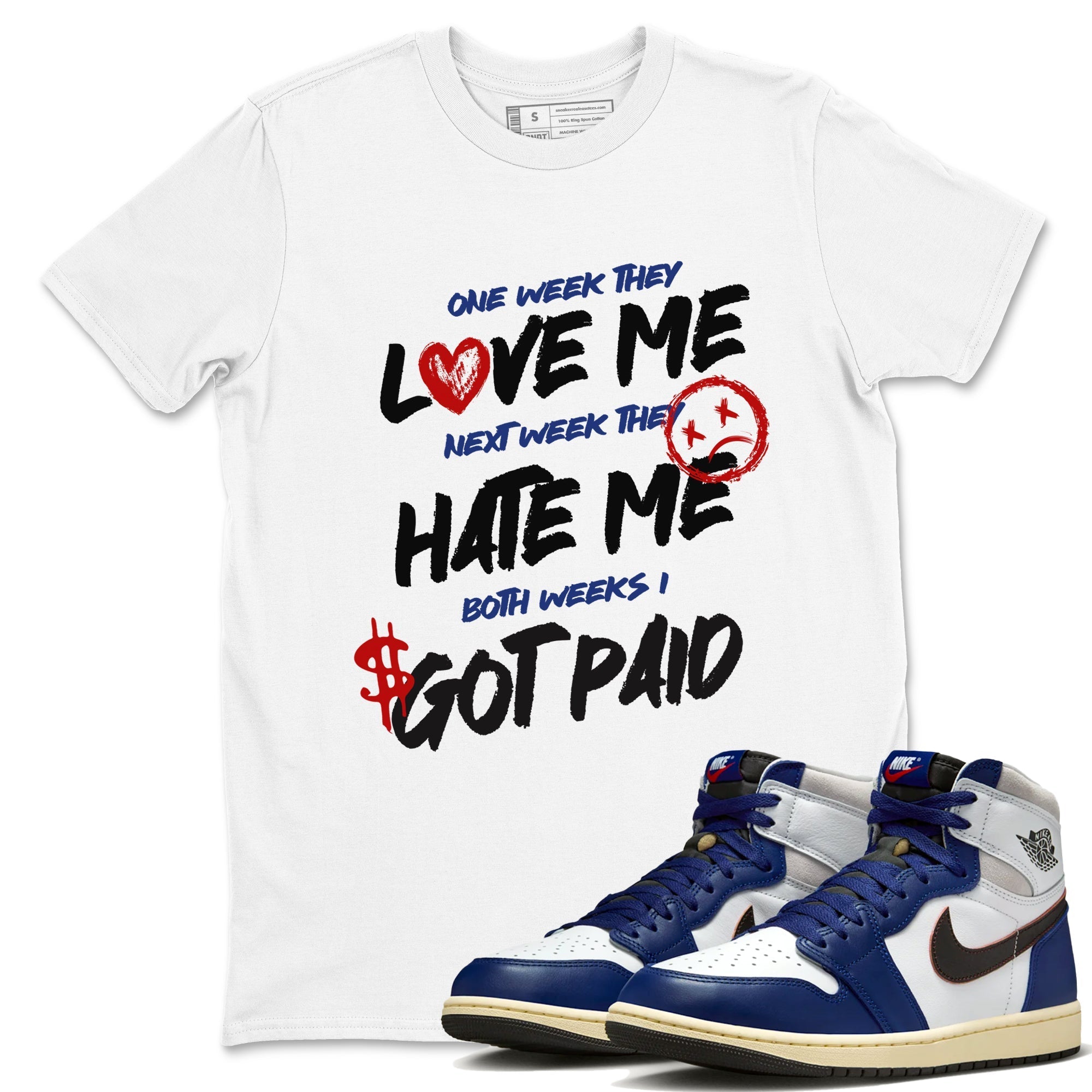 I Got Paid snkmatch Tees - Air Jordan 1 Rare Air