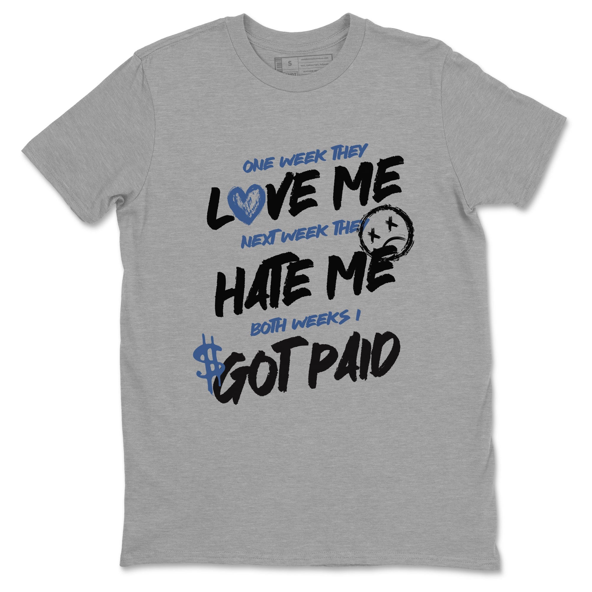 I Got Paid snkmatch Tees - Air Jordan 3 A Ma Maniere x Diffused Blue