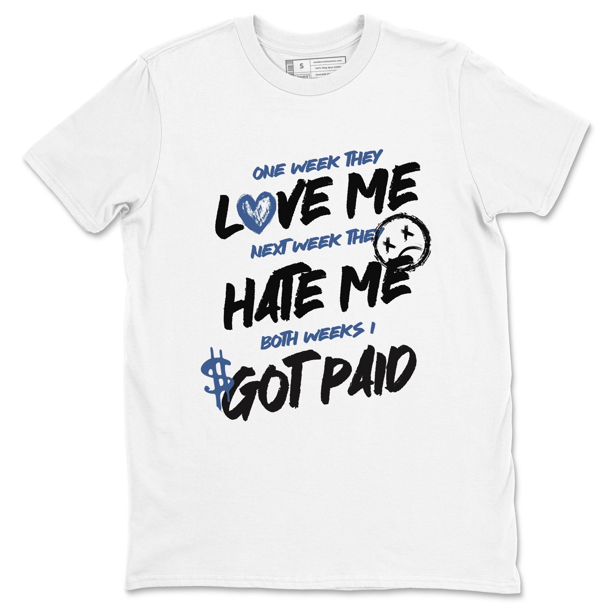 I Got Paid snkmatch Tees - Air Jordan 3 A Ma Maniere x Diffused Blue