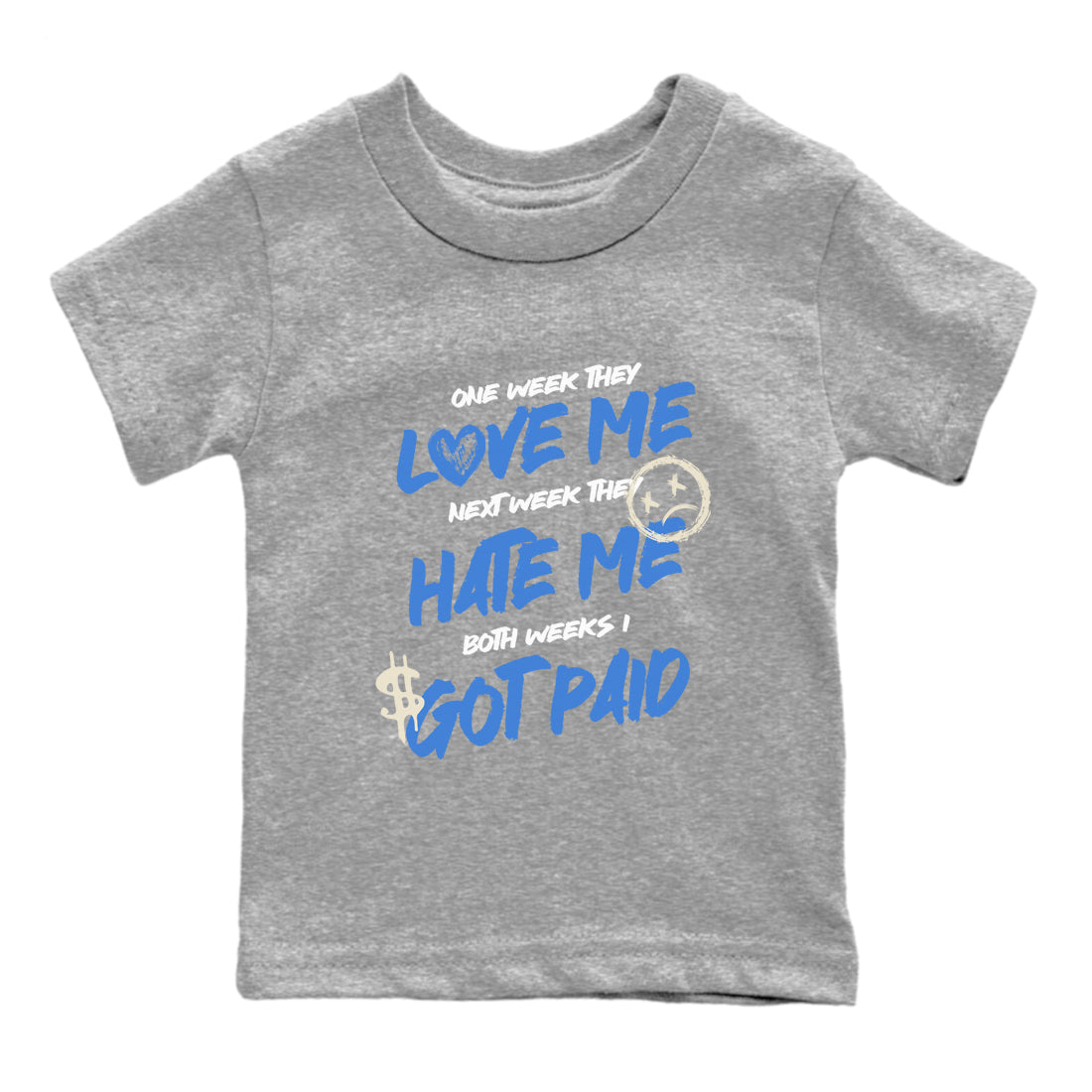 I Got Paid snkmatch Tees Kids - Air Jordan 3 Lucky Shorts