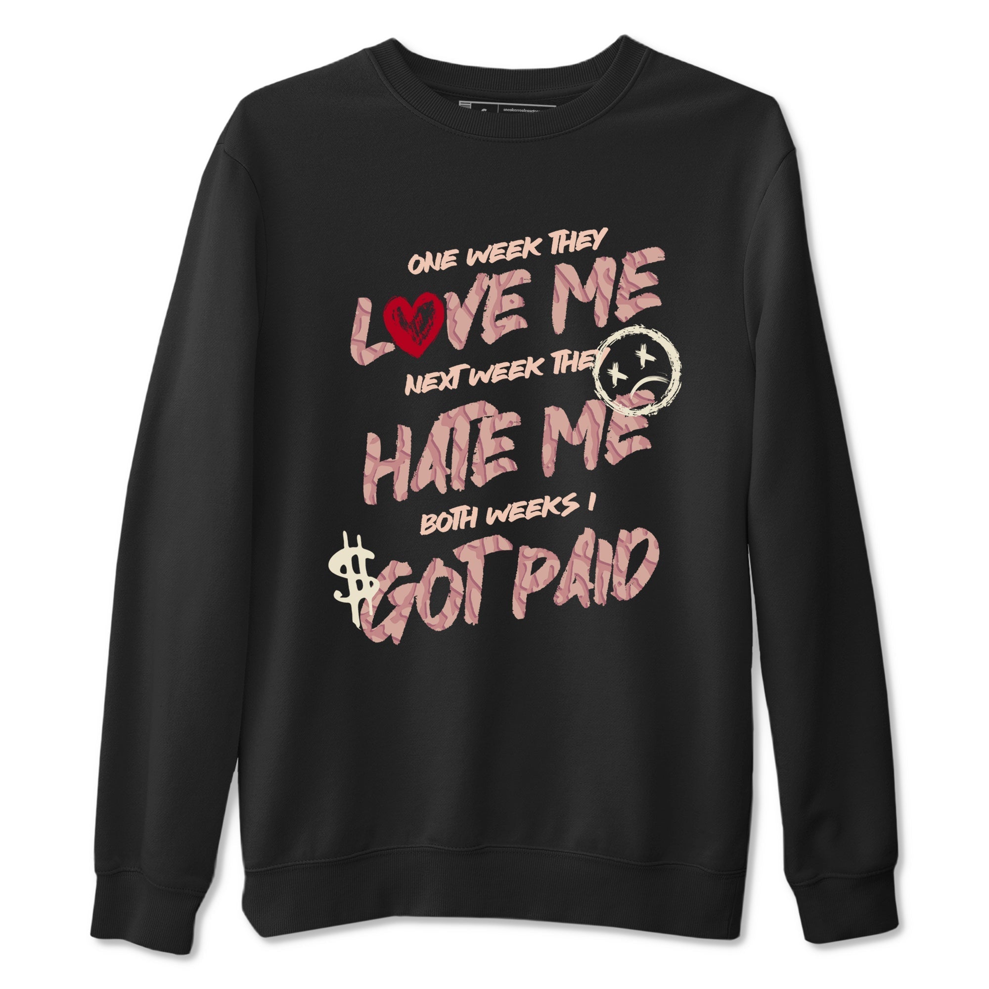 I Got Paid snkmatch Tees - Air Jordan 3 Valentines Day