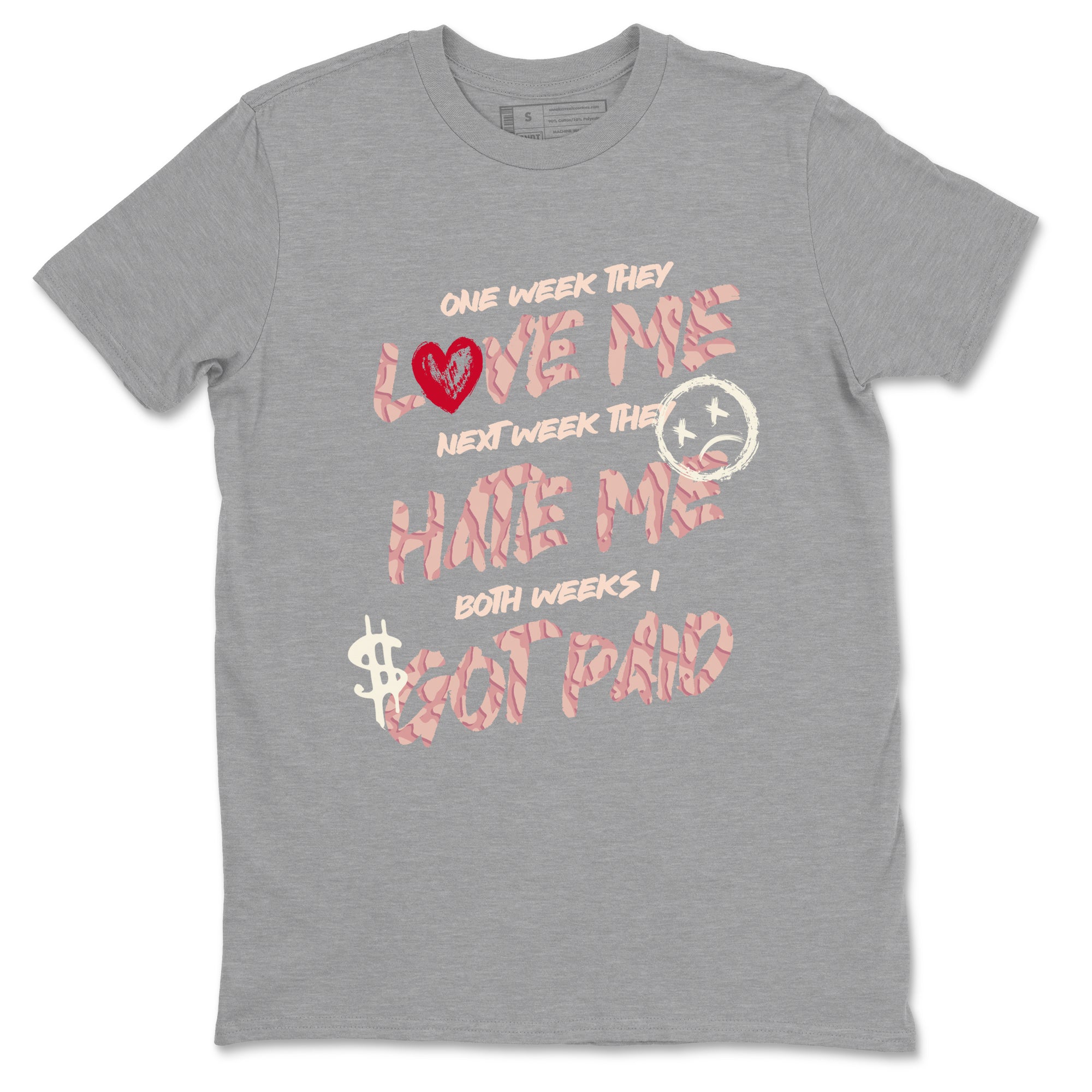 I Got Paid snkmatch Tees - Air Jordan 3 Valentines Day