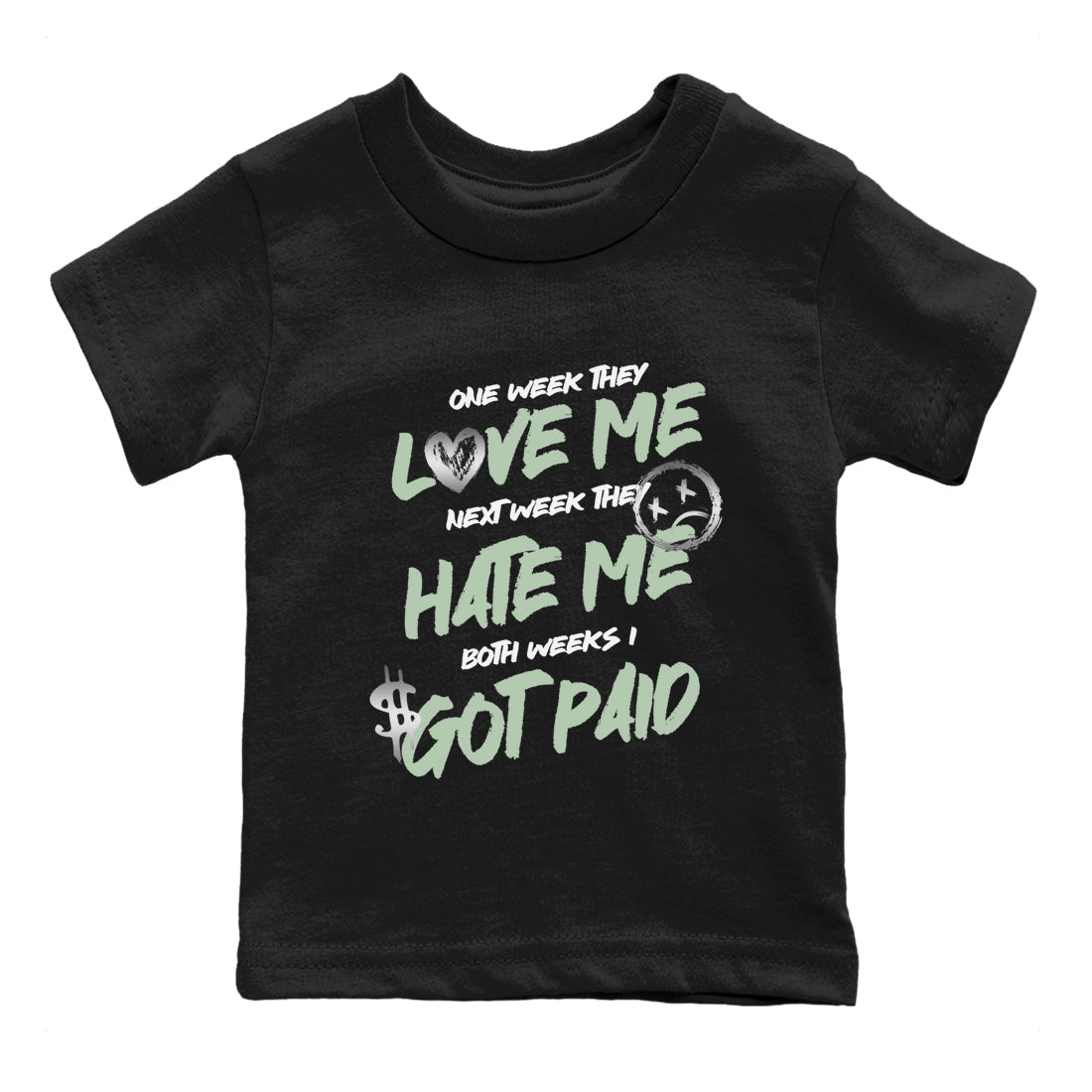 I Got Paid snkmatch Tees Kids - Air Jordan 4 Abundance
