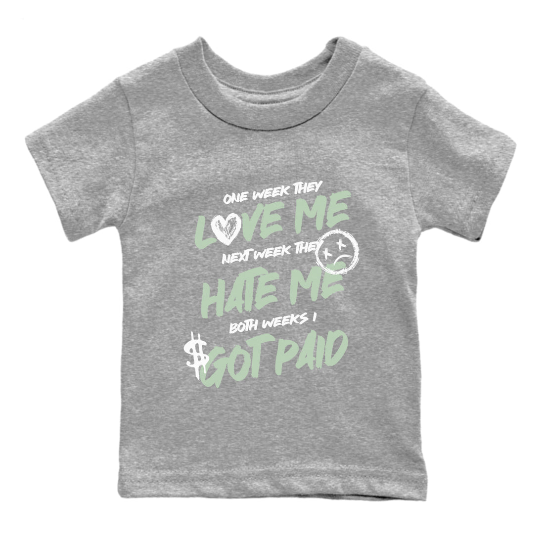 I Got Paid snkmatch Tees Kids - Air Jordan 4 Abundance