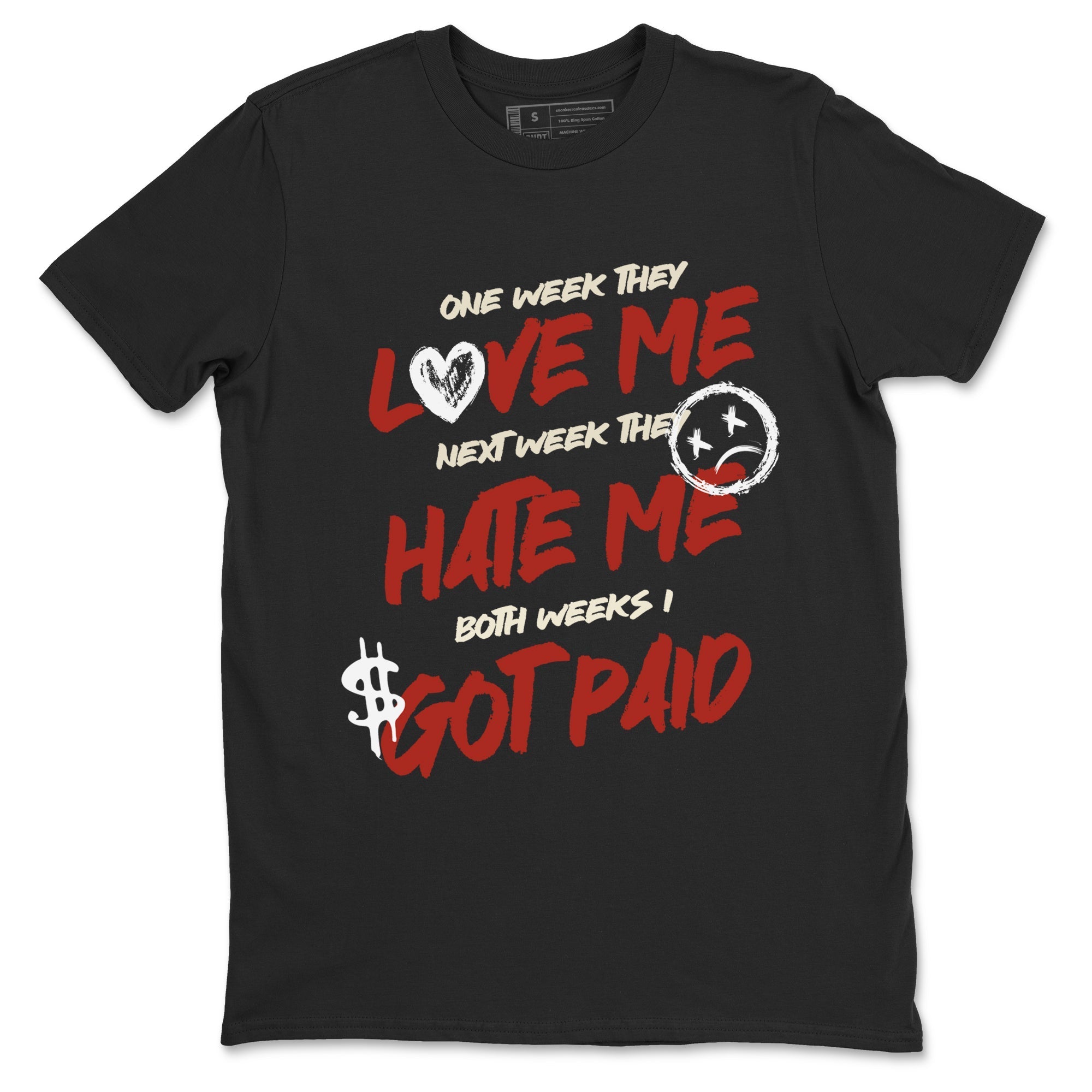 I Got Paid snkmatch Tees - Air Jordan 4 Brick By Brick