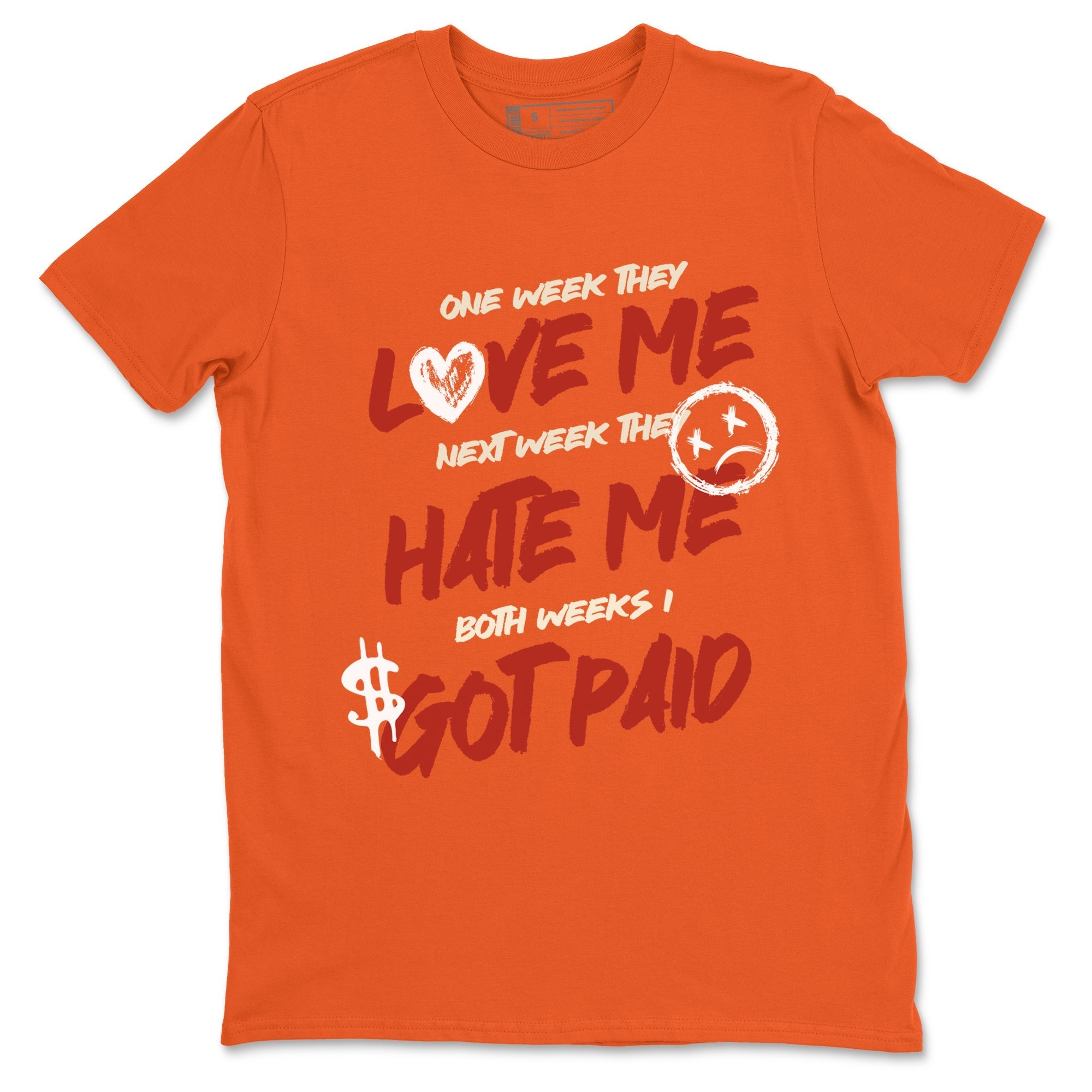 I Got Paid snkmatch Tees - Air Jordan 4 Brick By Brick