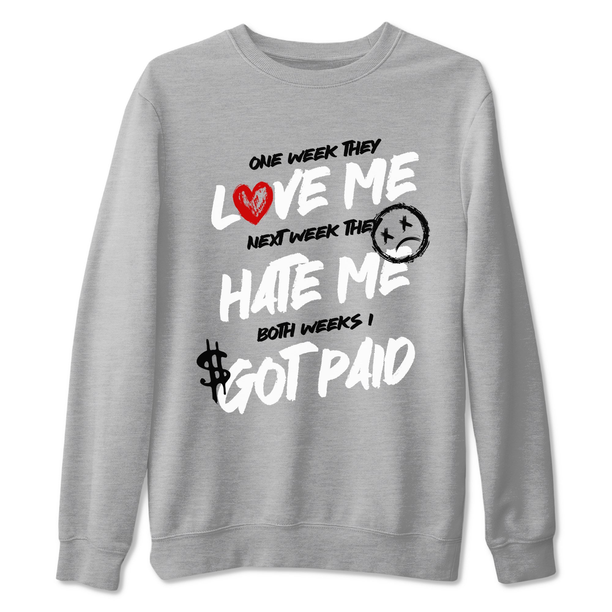 I Got Paid snkmatch Tees - Air Jordan 4 White Cement