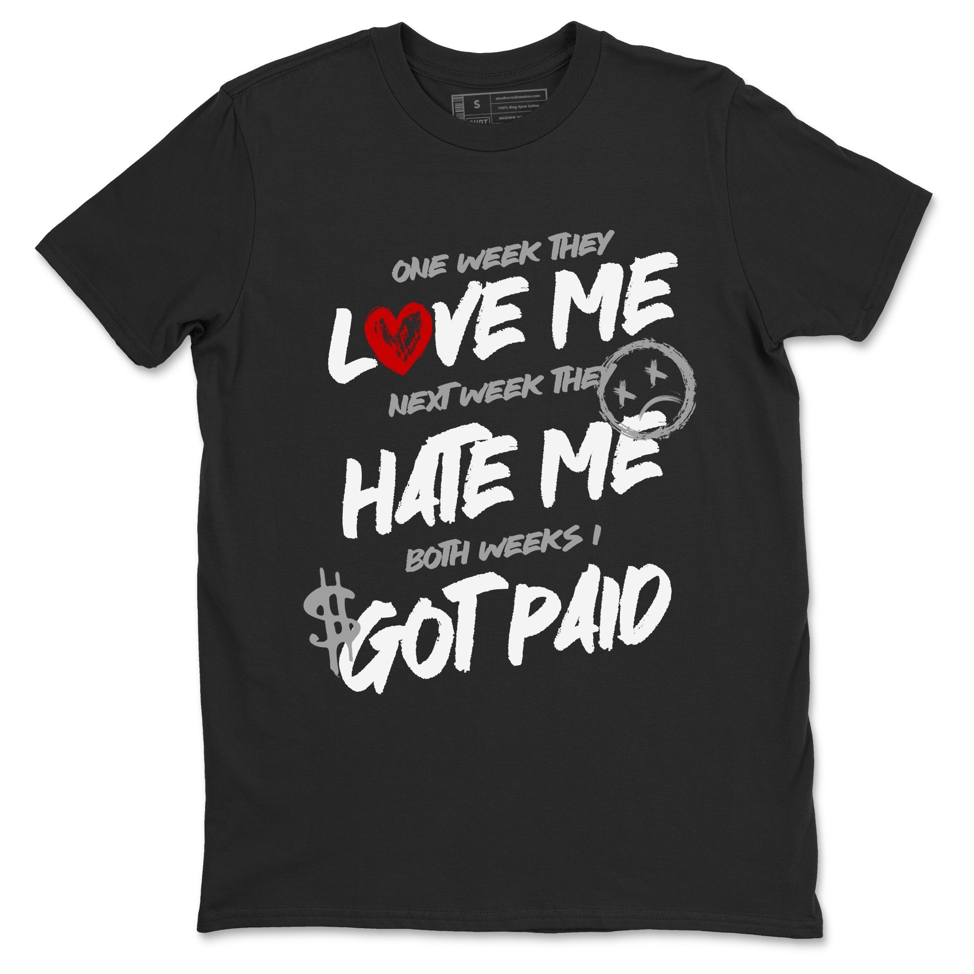 I Got Paid snkmatch Tees - Air Jordan 4 White Cement