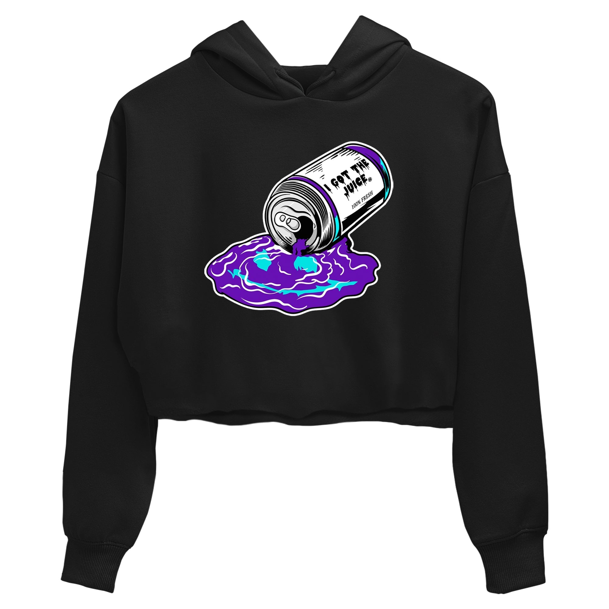 I Got The Juice snkmatch Women's Top - Air Jordan 5 Grape