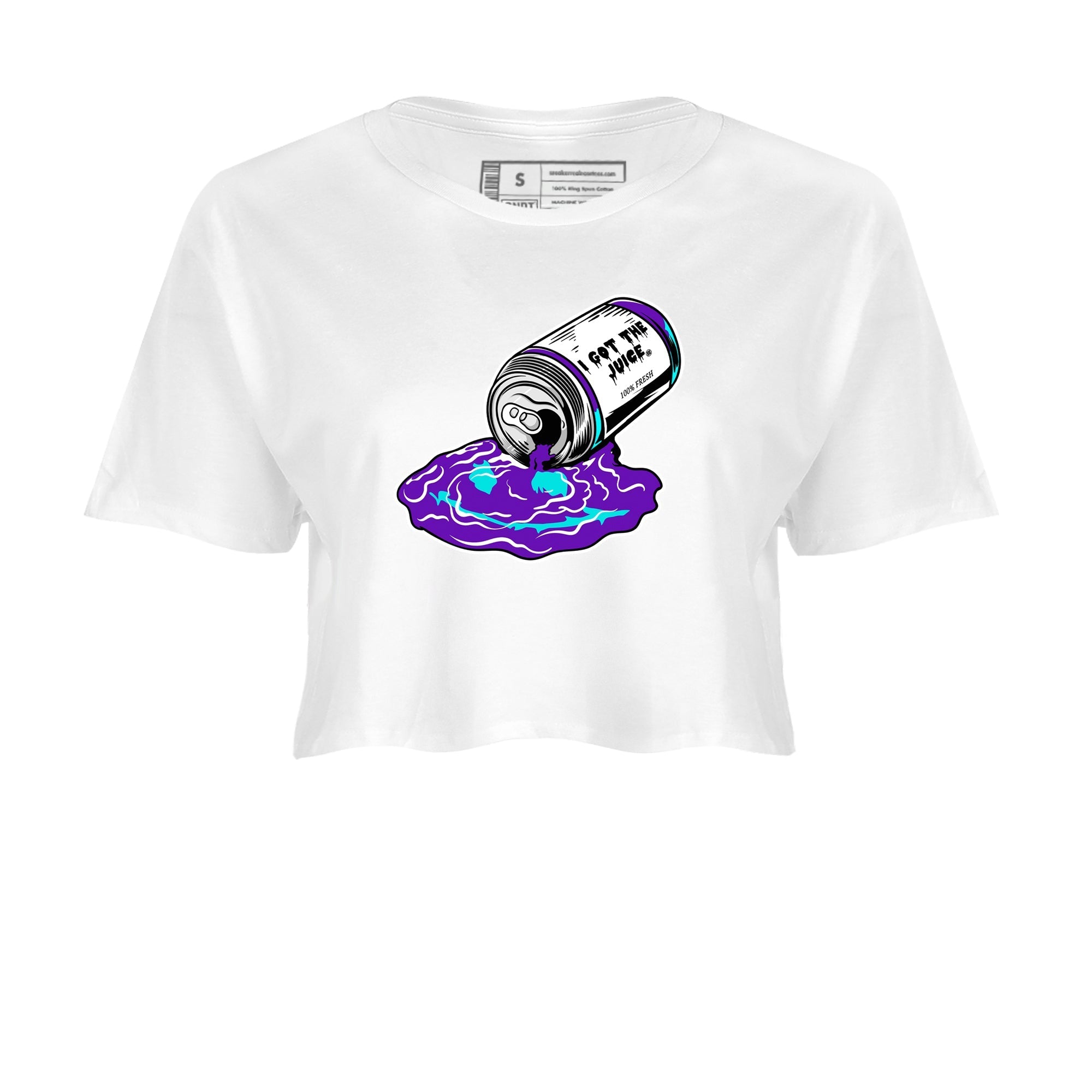I Got The Juice snkmatch Women's Top - Air Jordan 5 Grape