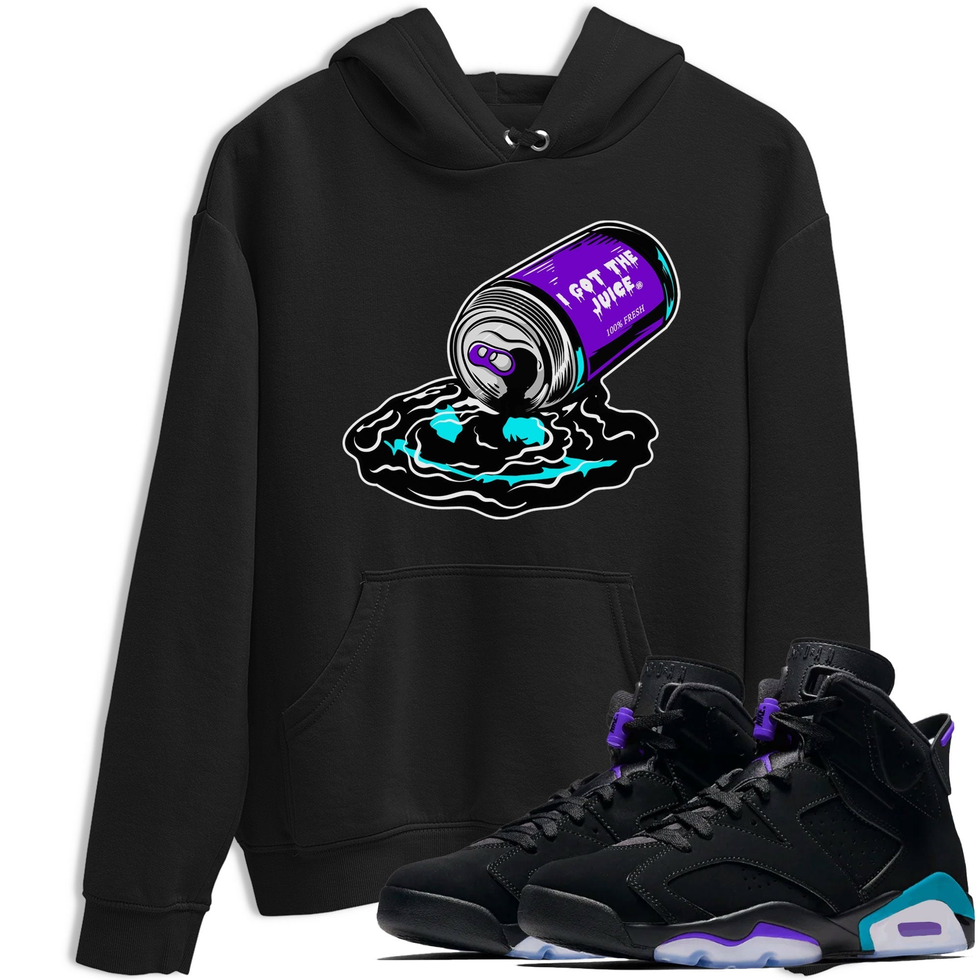 I Got The Juice snkmatch Tee - Air Jordan 6 Aqua