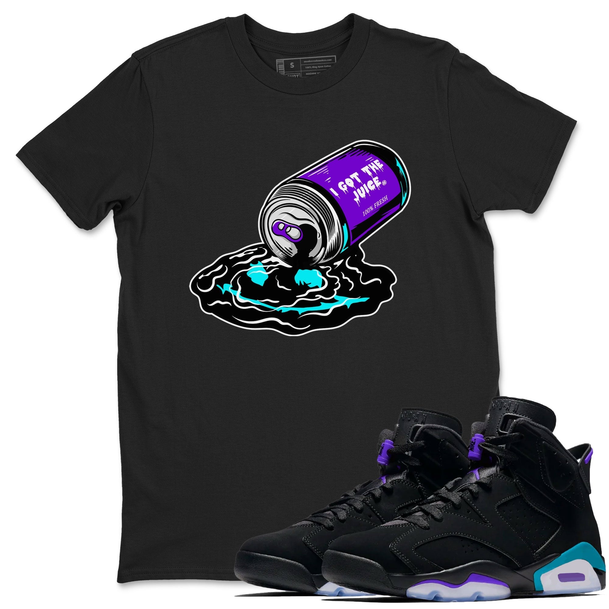 I Got The Juice snkmatch Tee - Air Jordan 6 Aqua