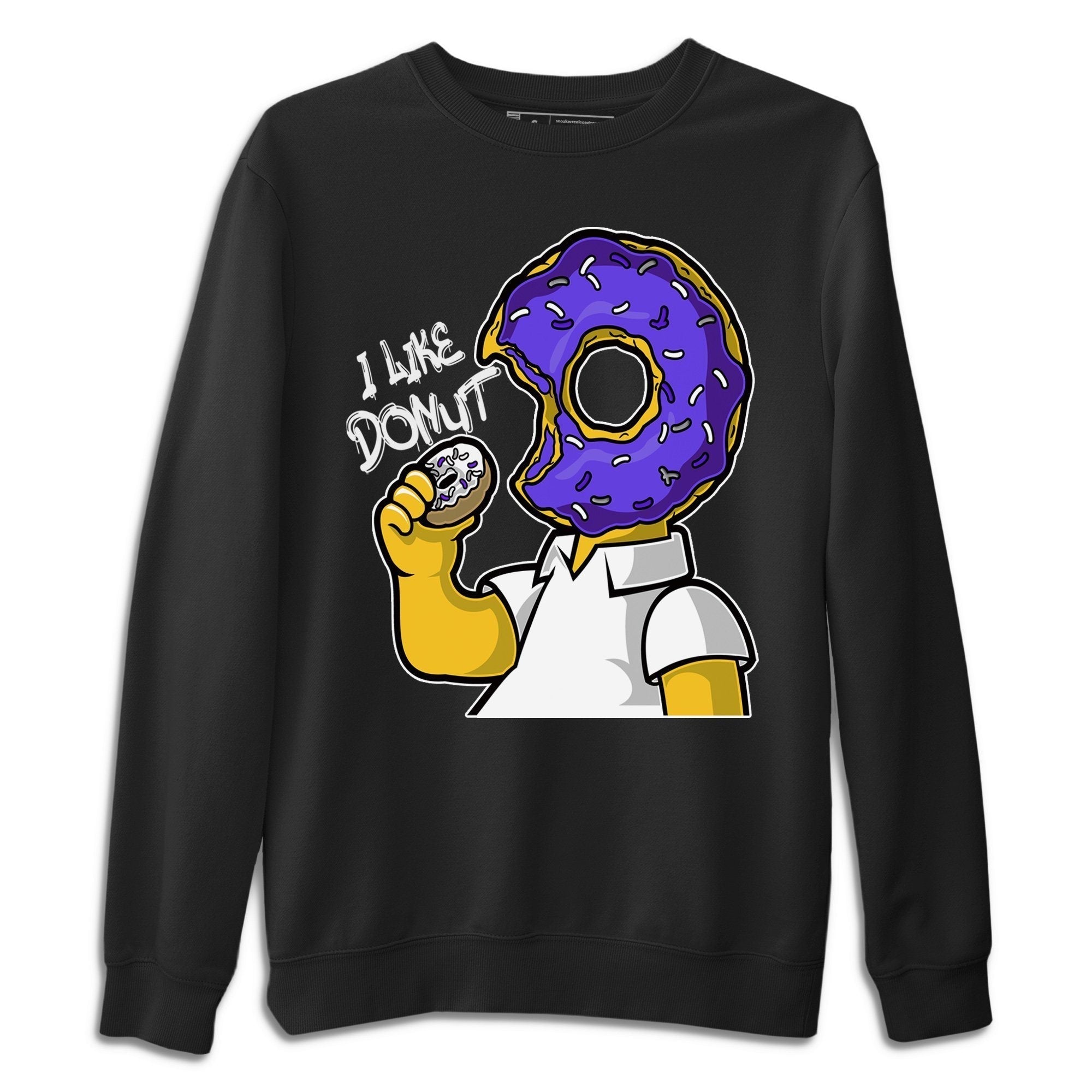 I Like Donut Unisex Tops - Air Jordan 1 WMNS Court Purple
