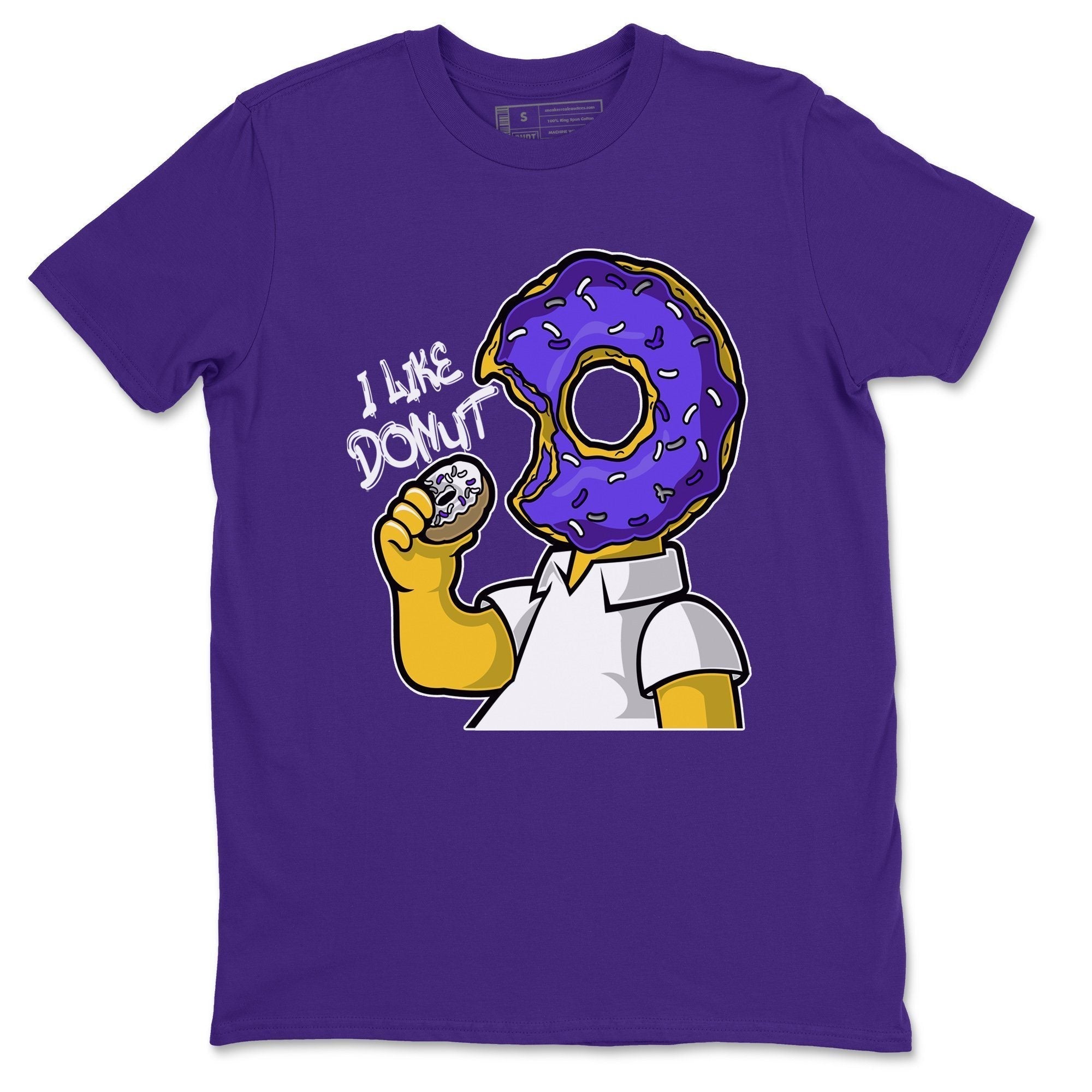 I Like Donut Unisex Tops - Air Jordan 1 WMNS Court Purple
