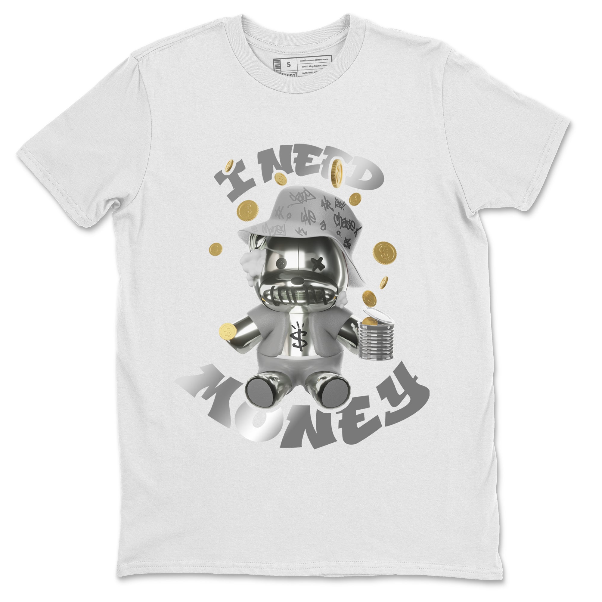 I Need Money snkmatch Tee - Air Jordan 4 Frozen Moments