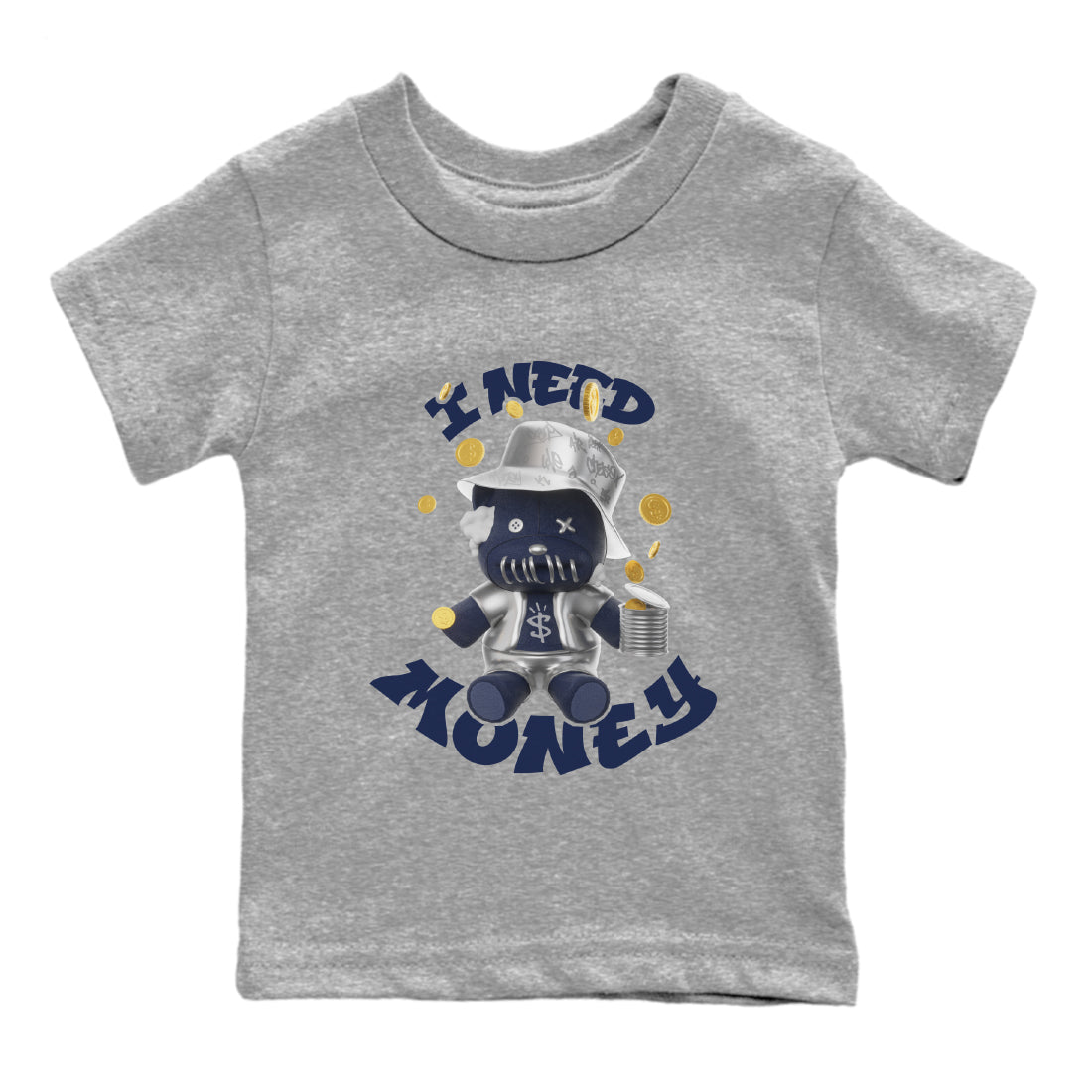 I Need Money snkmatch Tee Kids - Air Jordan 5 Georgetown