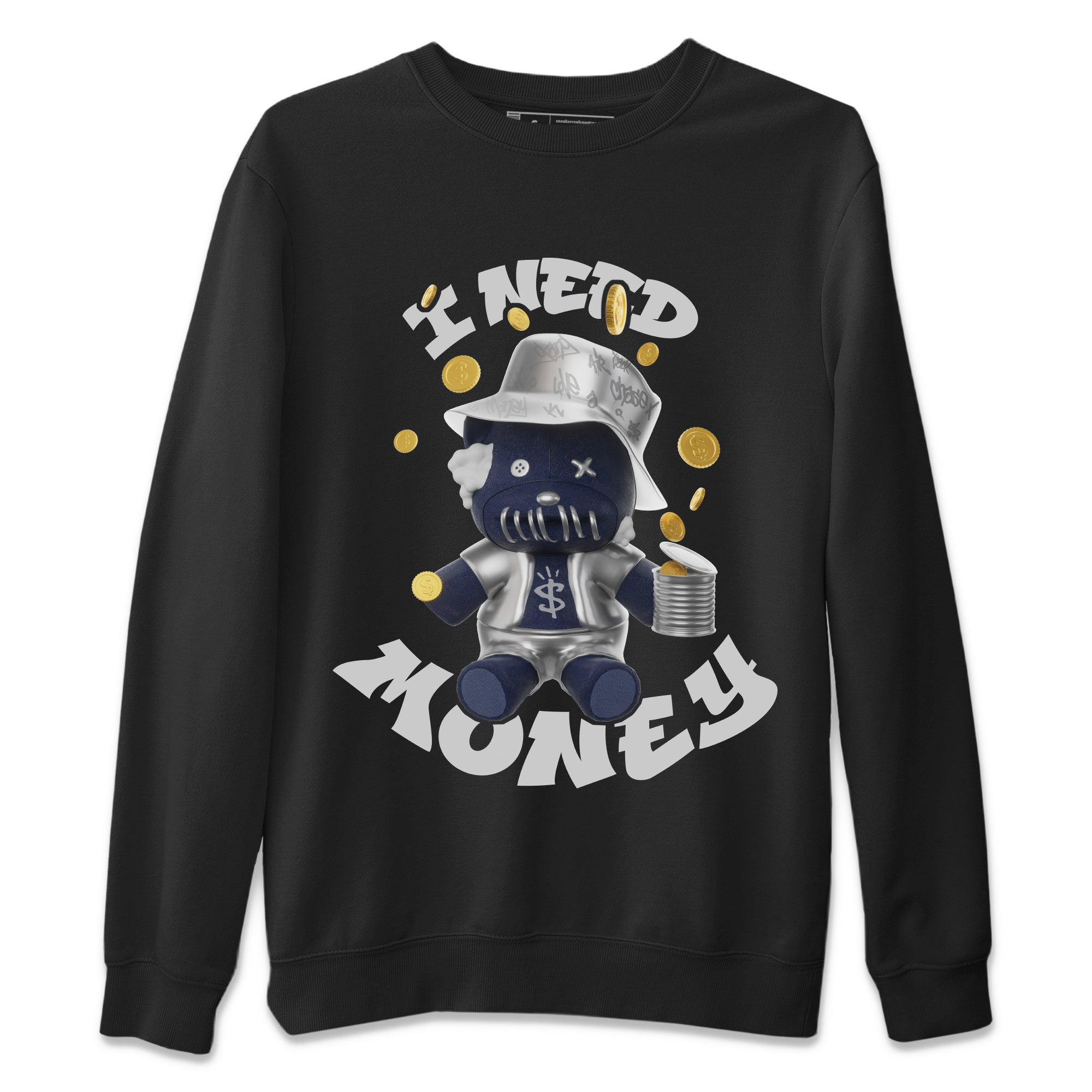 I Need Money snkmatch Tee - Air Jordan 5 Georgetown