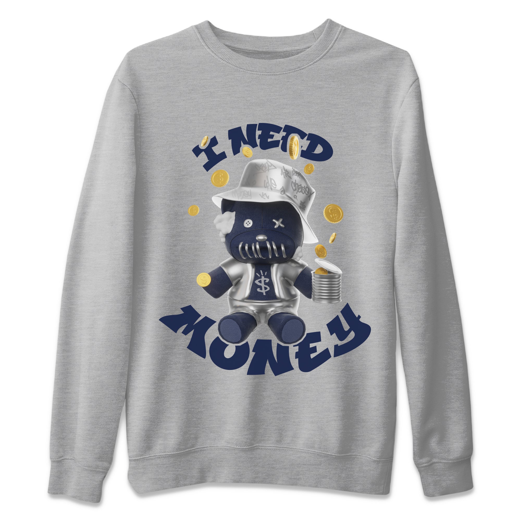 I Need Money snkmatch Tee - Air Jordan 5 Georgetown