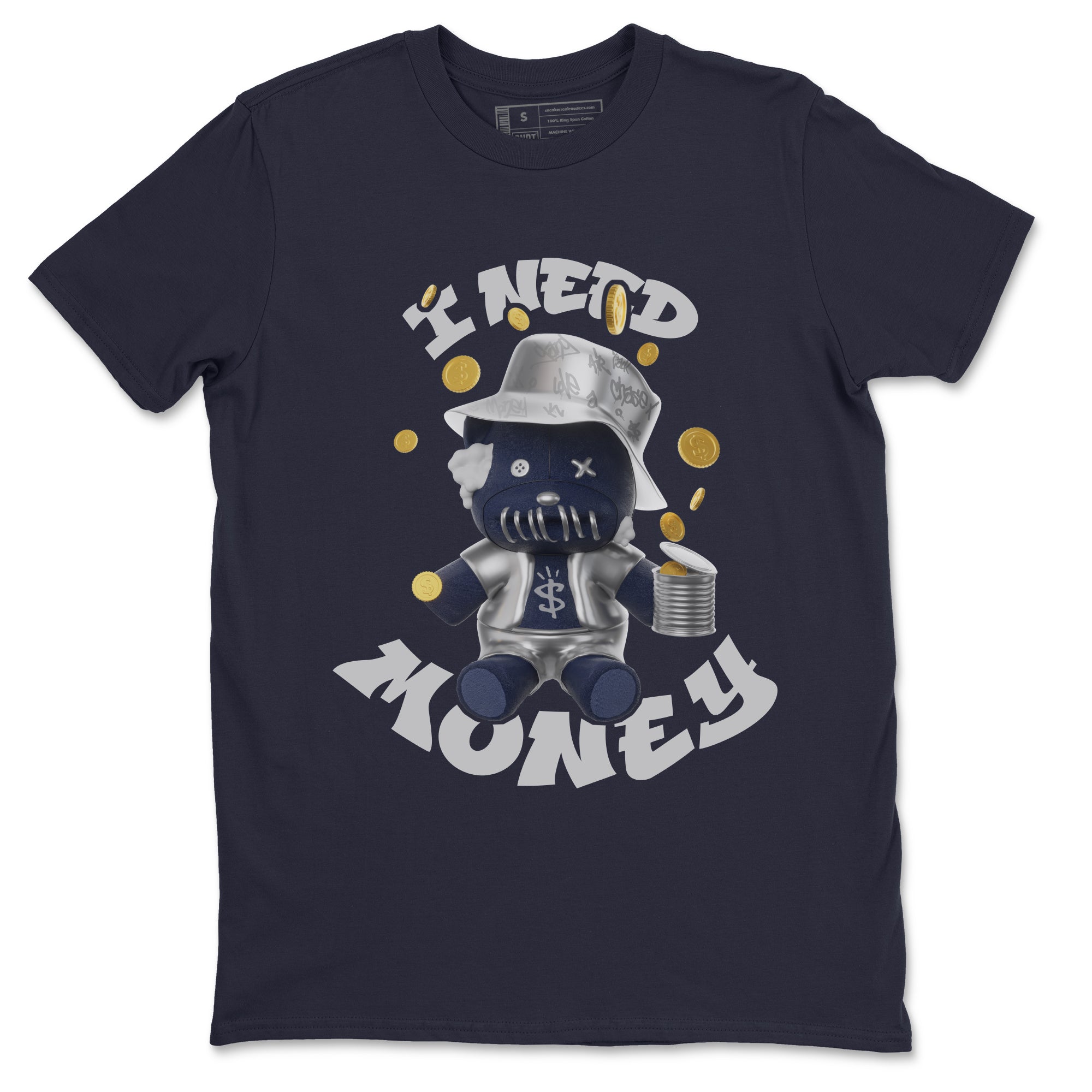 I Need Money snkmatch Tee - Air Jordan 5 Georgetown