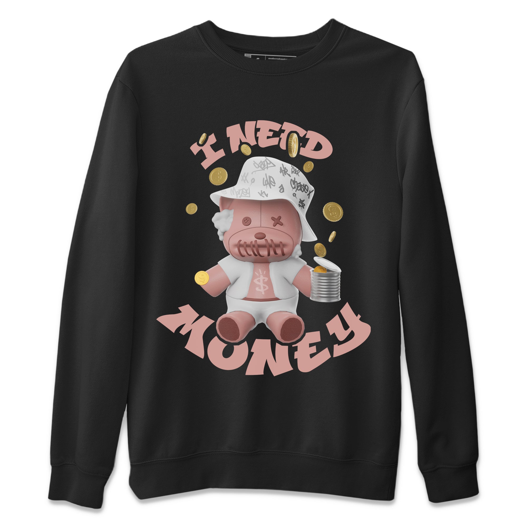 I Need Money snkmatch Tee - Dunk Rose Whisper