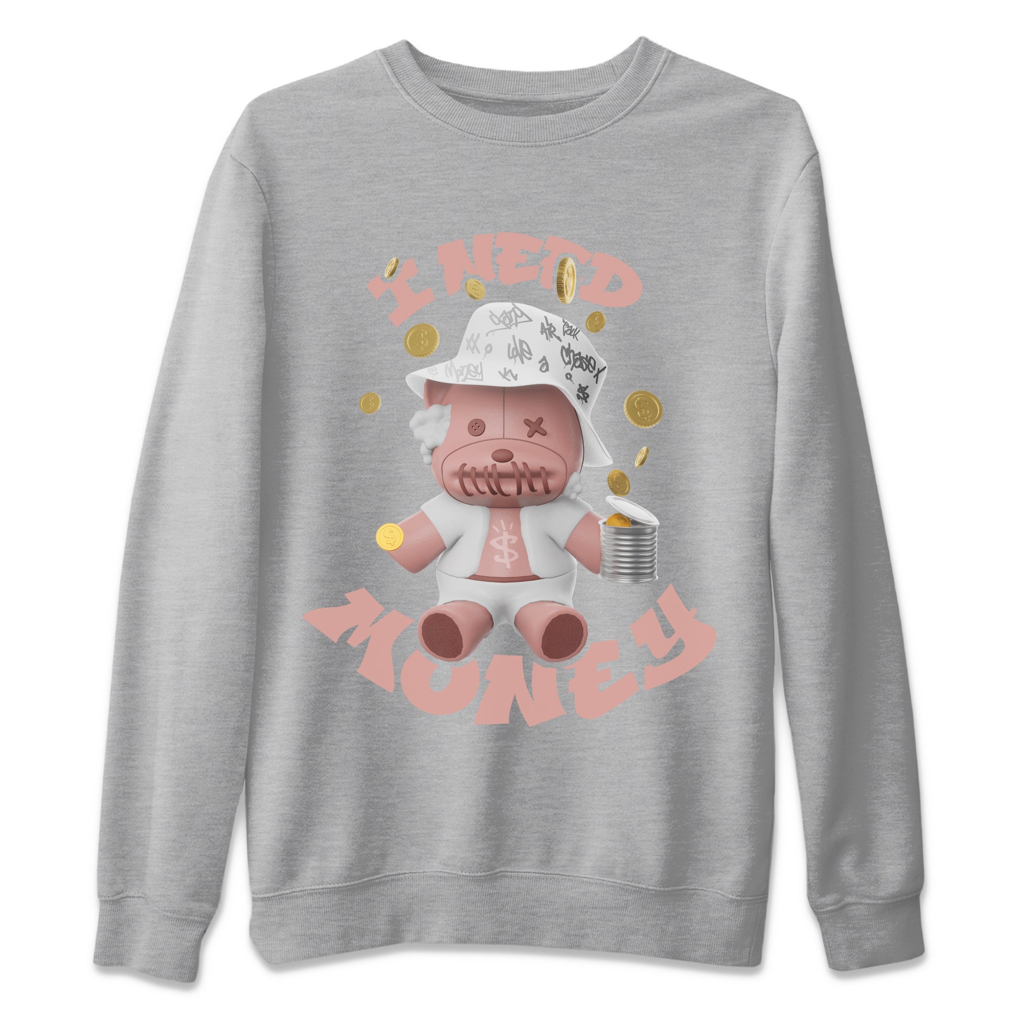 I Need Money snkmatch Tee - Dunk Rose Whisper