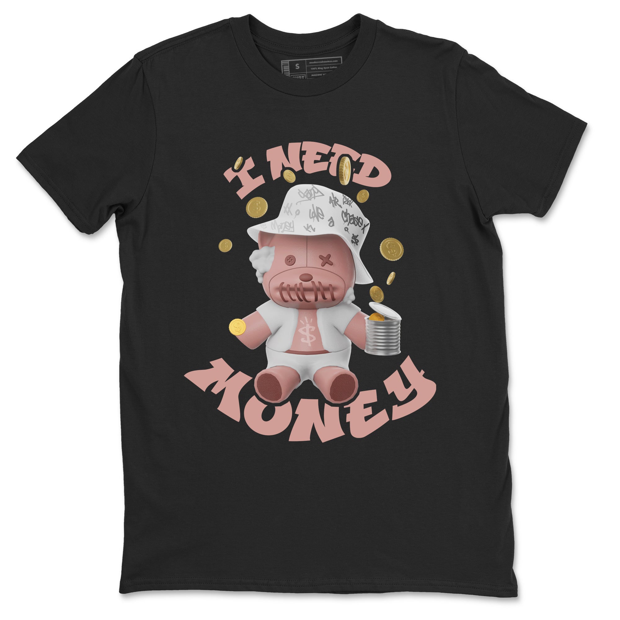I Need Money snkmatch Tee - Dunk Rose Whisper