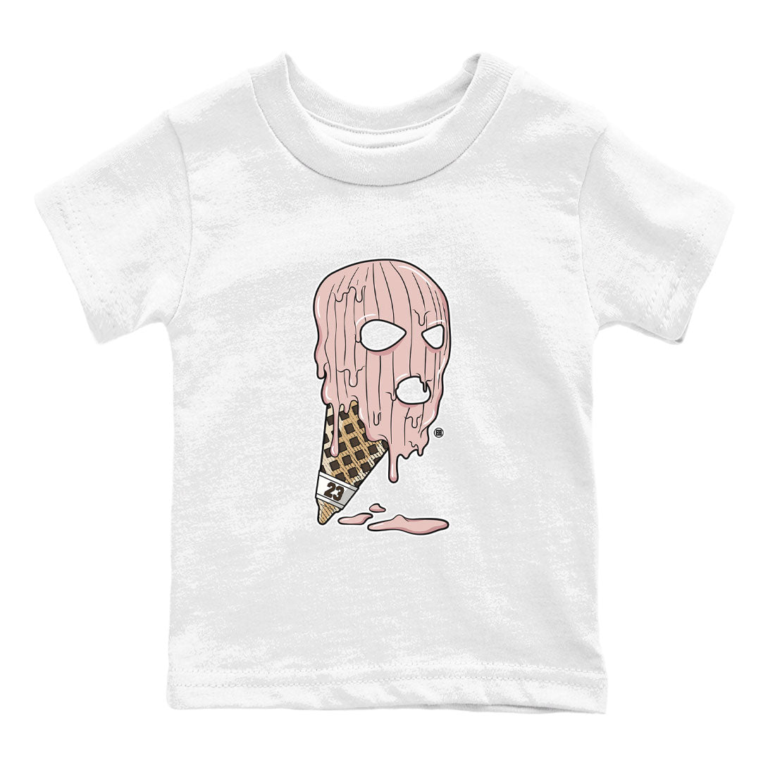 Ice Cream Mask snkmatch Tee Kids - Air Jordan 11 Neapolitan