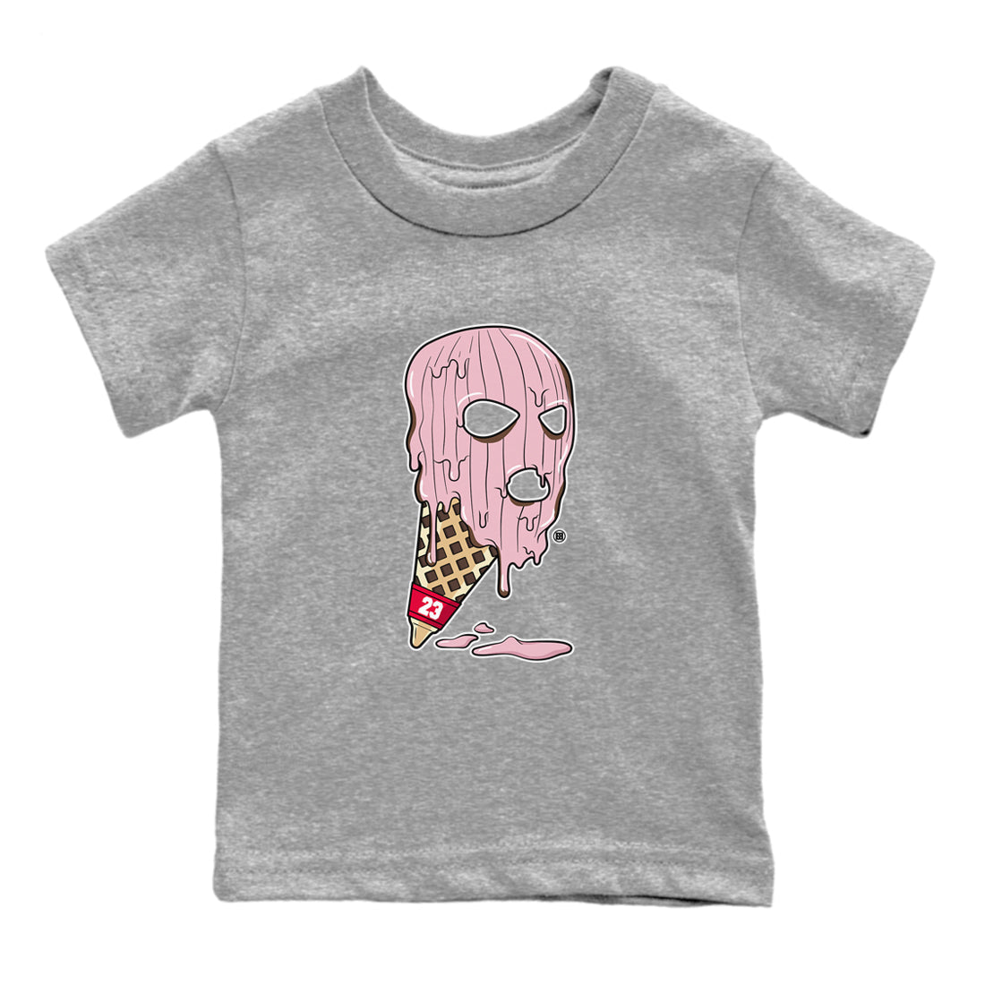Ice Cream Mask snkmatch Tees Kids - Dunk Cacao Wow And Pink Foam