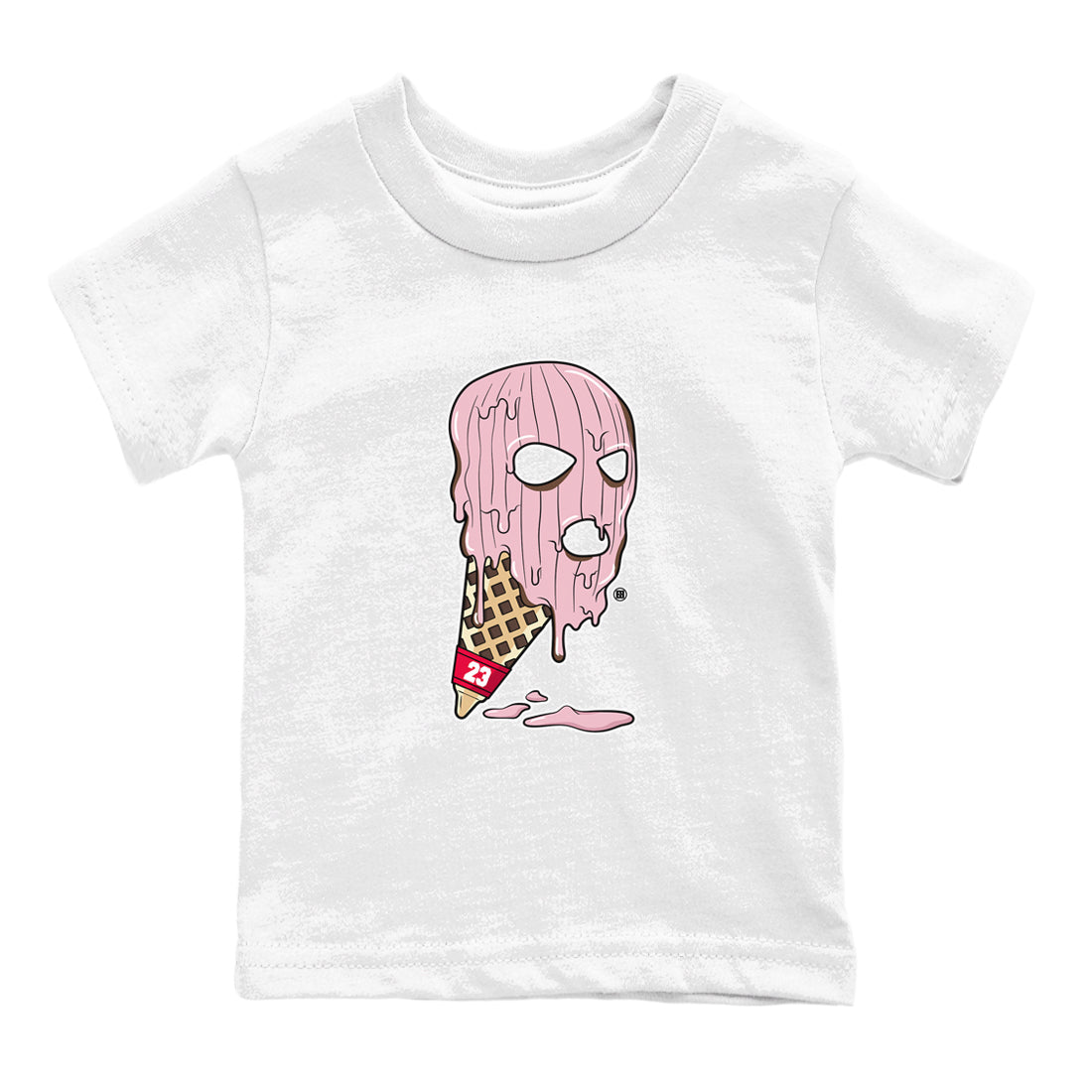 Ice Cream Mask snkmatch Tees Kids - Dunk Cacao Wow And Pink Foam