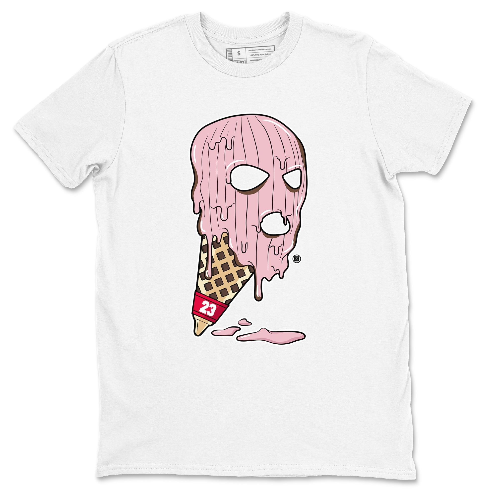 Ice Cream Mask snkmatch Tees - Dunk Cacao Wow And Pink Foam