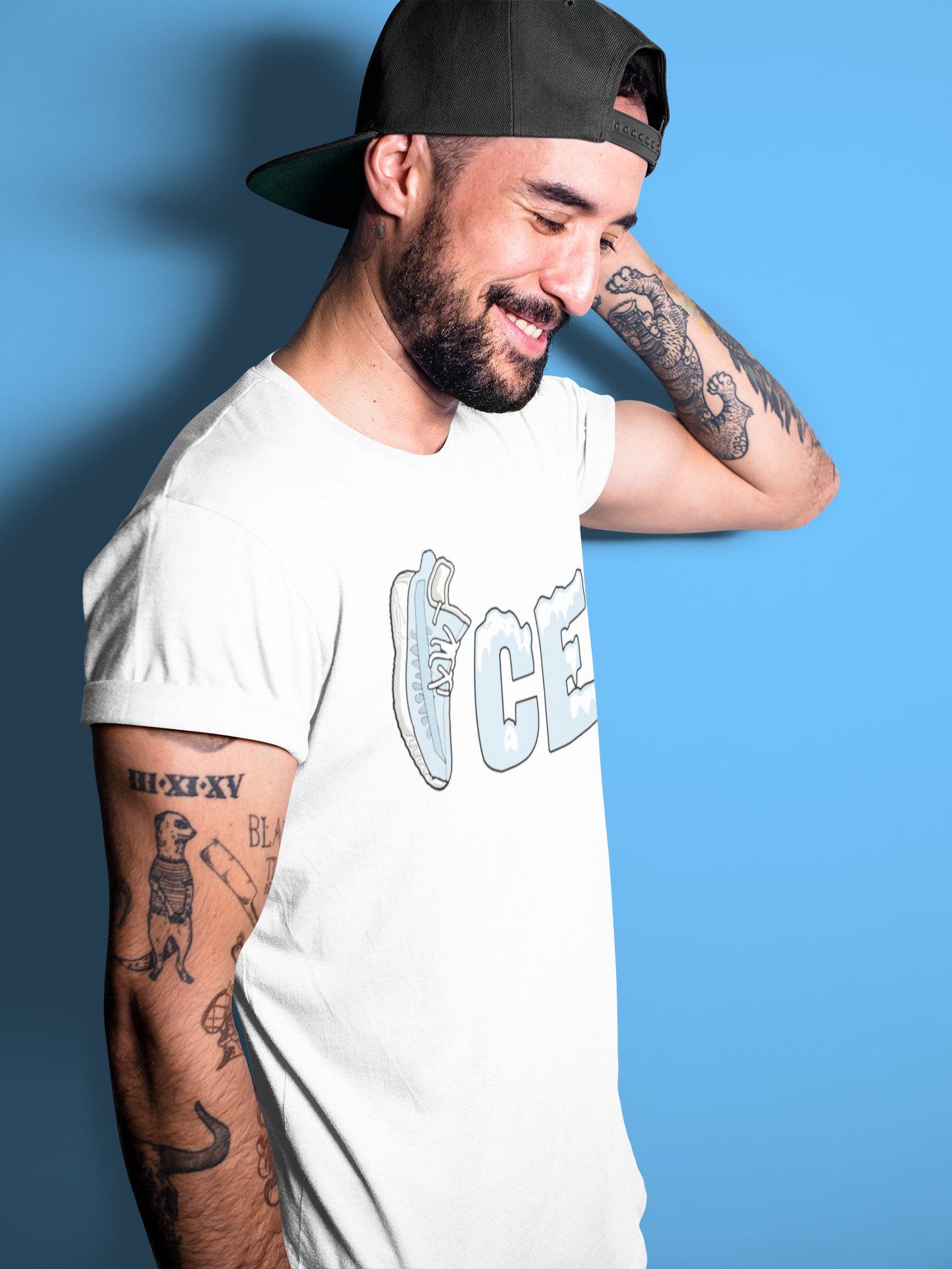 Ice Unisex Tops - Yeezy 350 Mono Ice