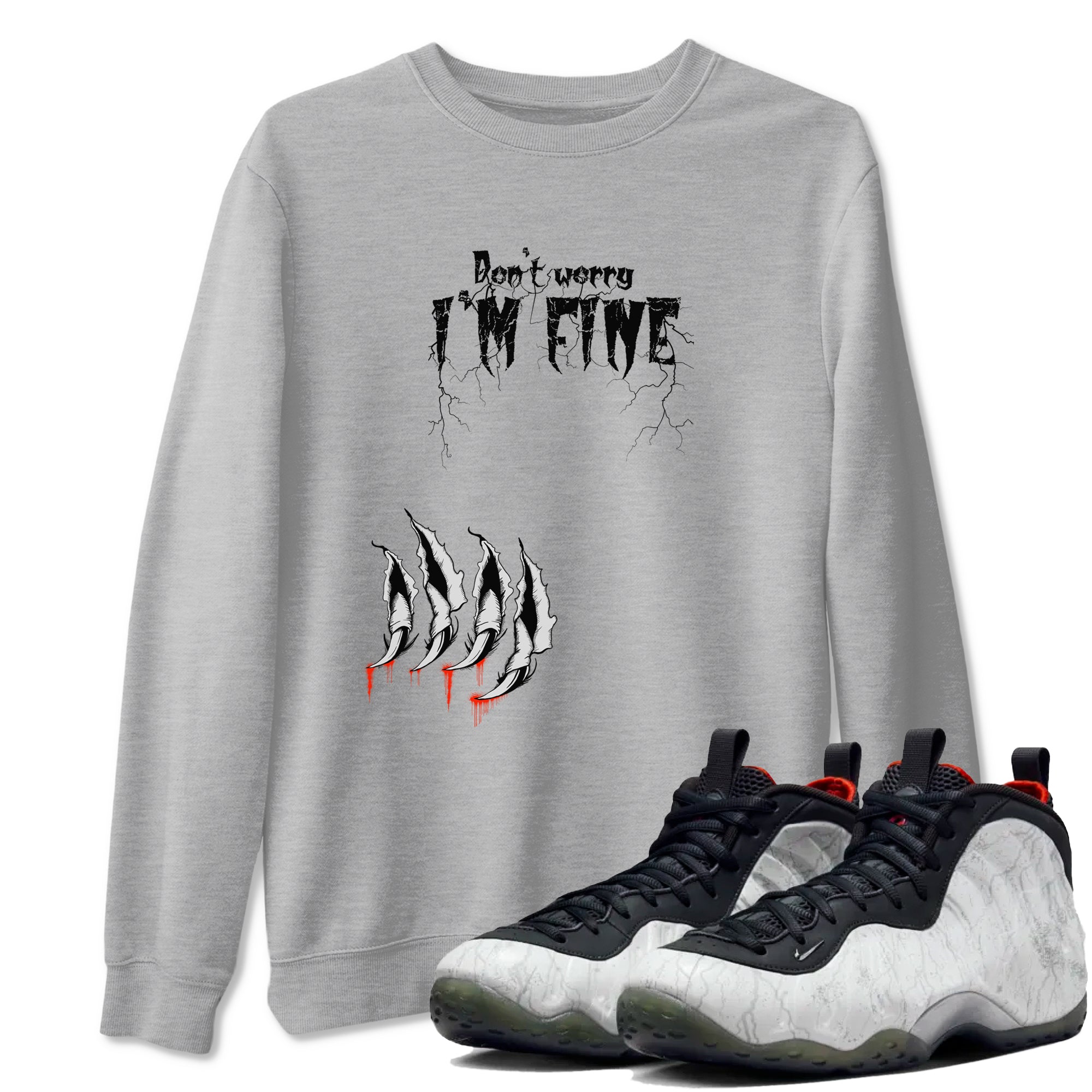 I'm Fine snkmatch Tees - Air Foamposite One Jin