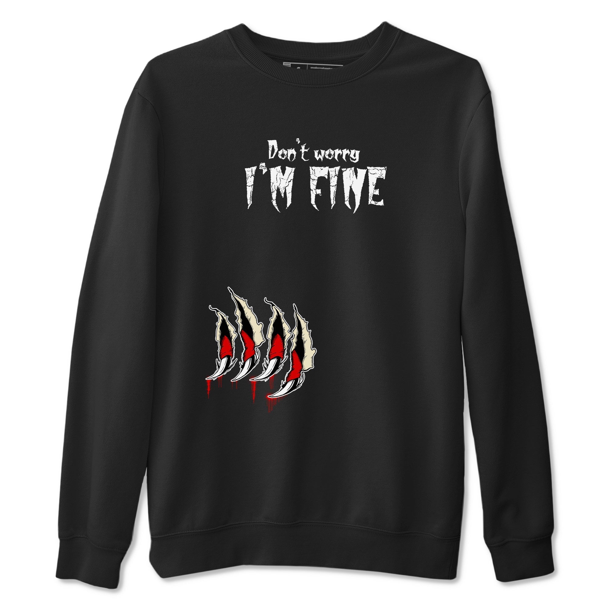 I'm Fine snkmatch Tees - Air Jordan 1 Black Toe Reimagined