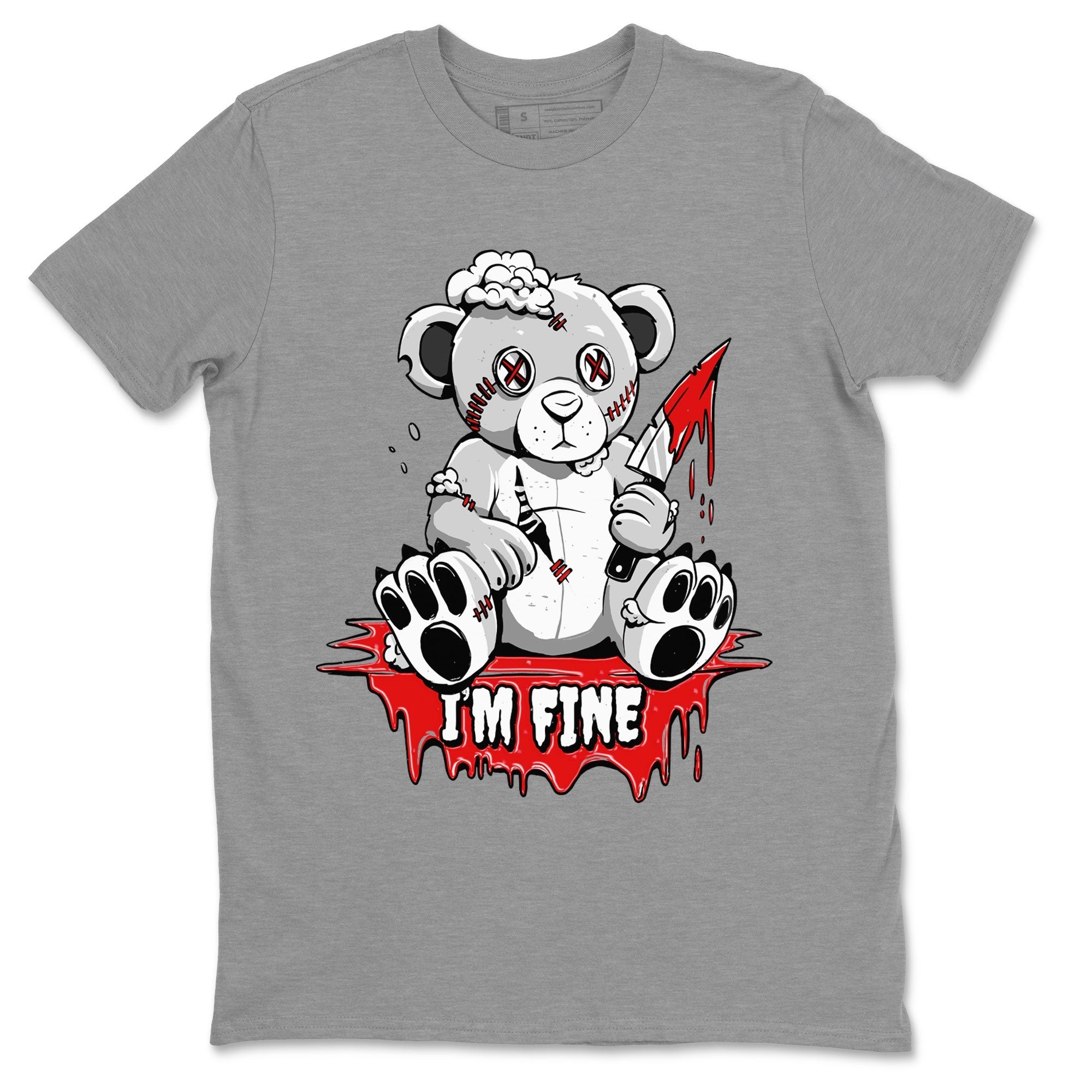 I'm Fine snkmatch Tee - Air Jordan 1 University Red