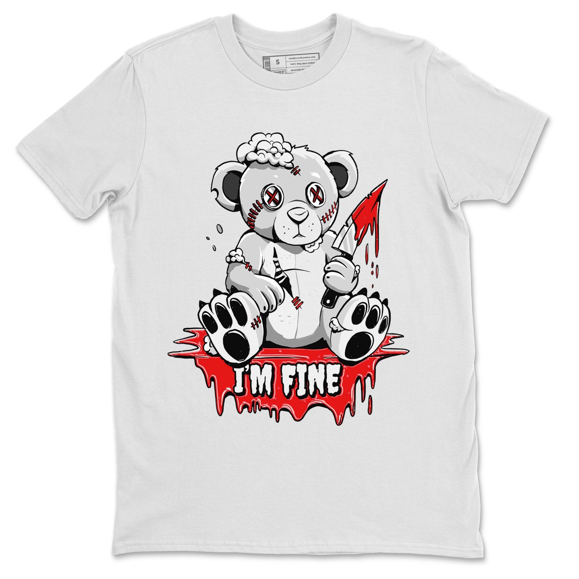 I'm Fine snkmatch Tee - Air Jordan 1 University Red