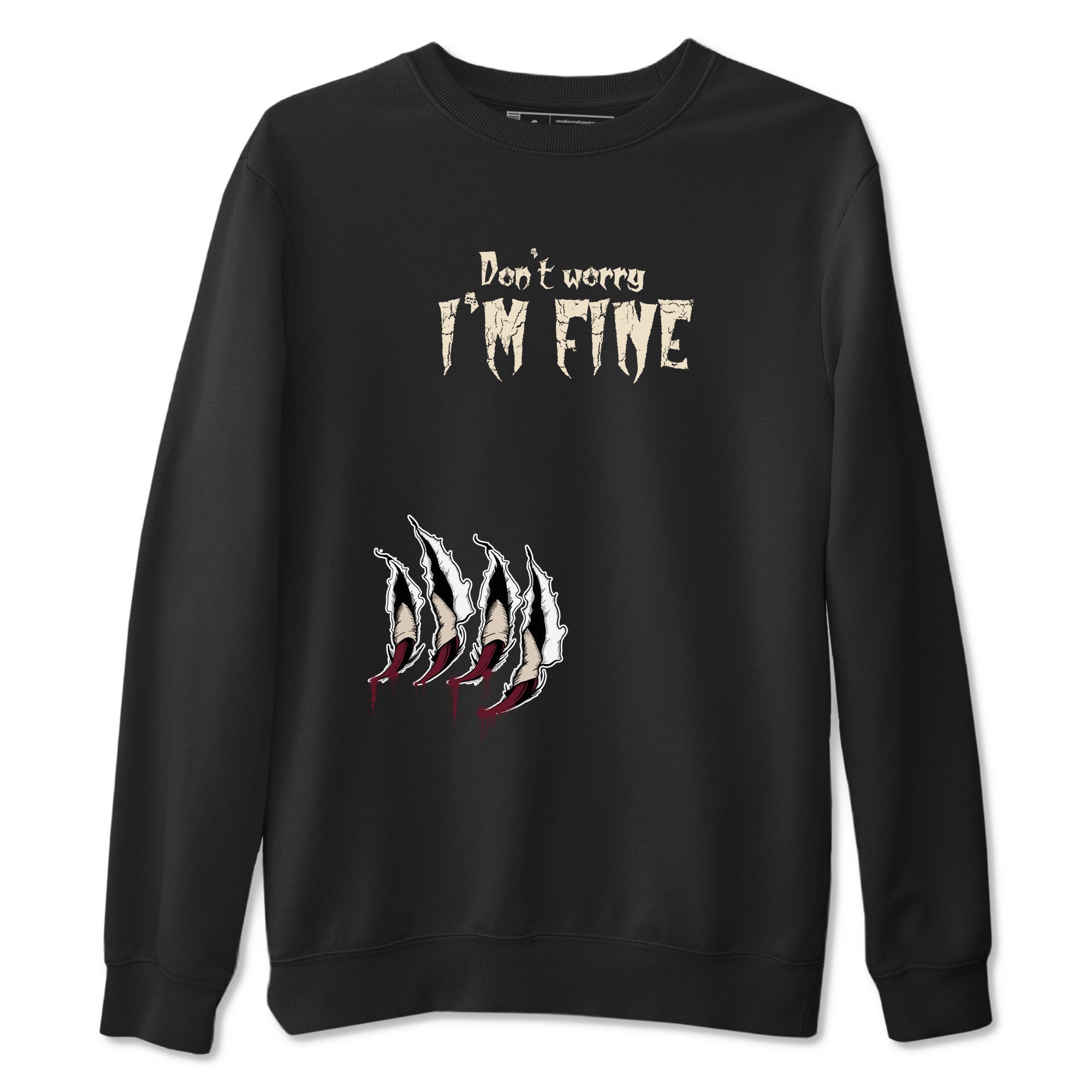 I'm Fine snkmatch Tees - Air Jordan 4 A Ma Maniere x Fossil Stone