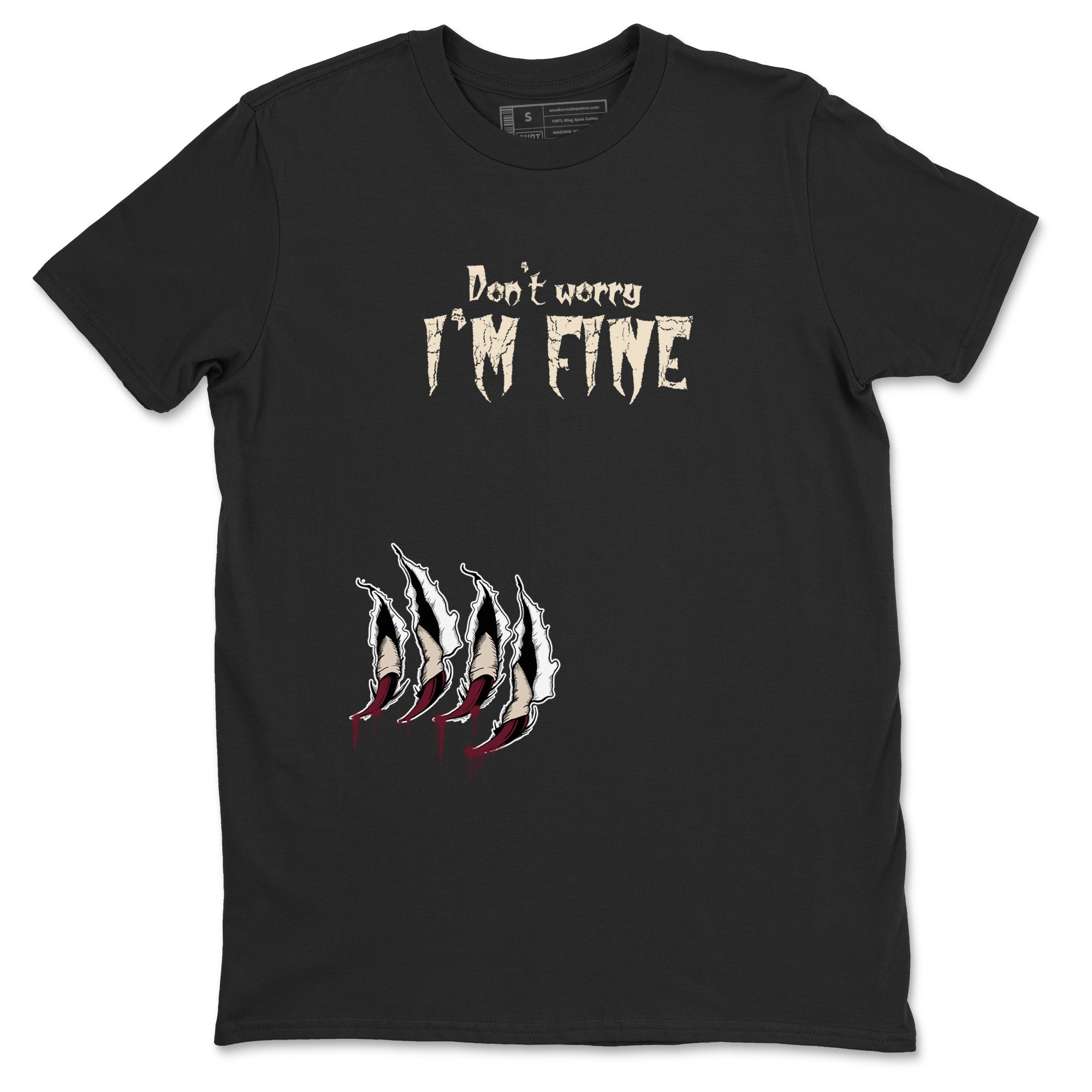 I'm Fine snkmatch Tees - Air Jordan 4 A Ma Maniere x Fossil Stone
