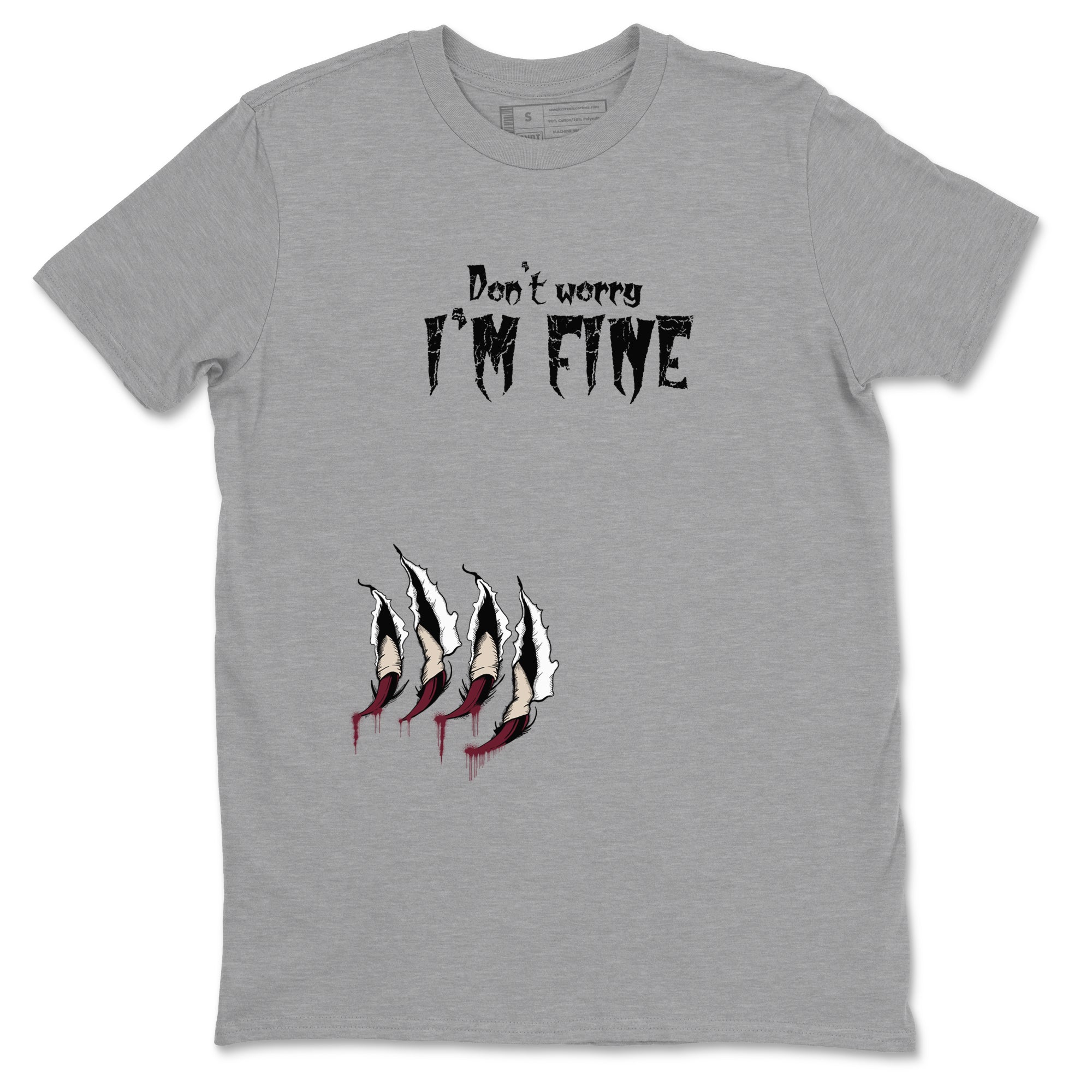 I'm Fine snkmatch Tees - Air Jordan 4 A Ma Maniere x Fossil Stone