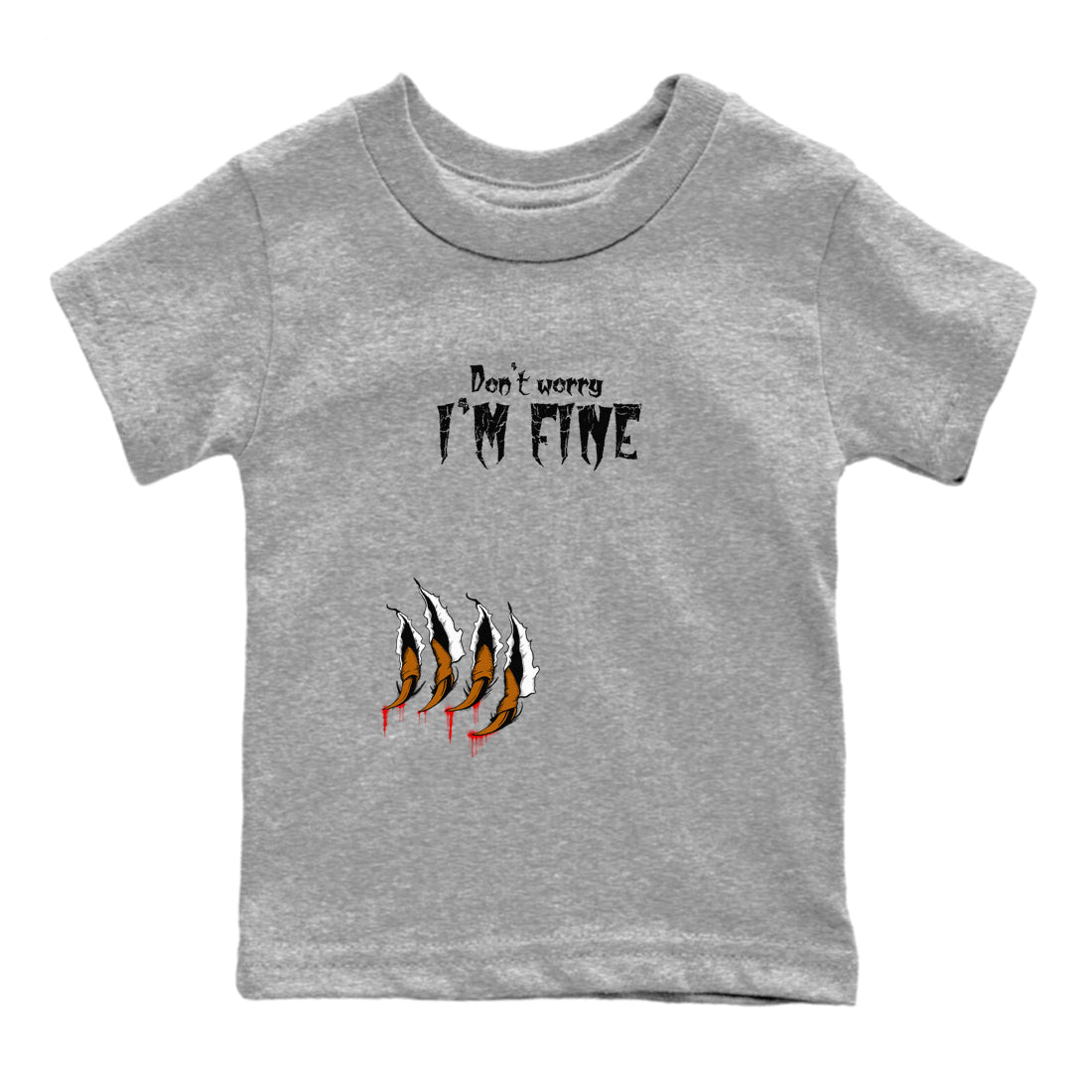 I'm Fine snkmatch Tees Kids - Air Jordan 5 Archaeo Brown