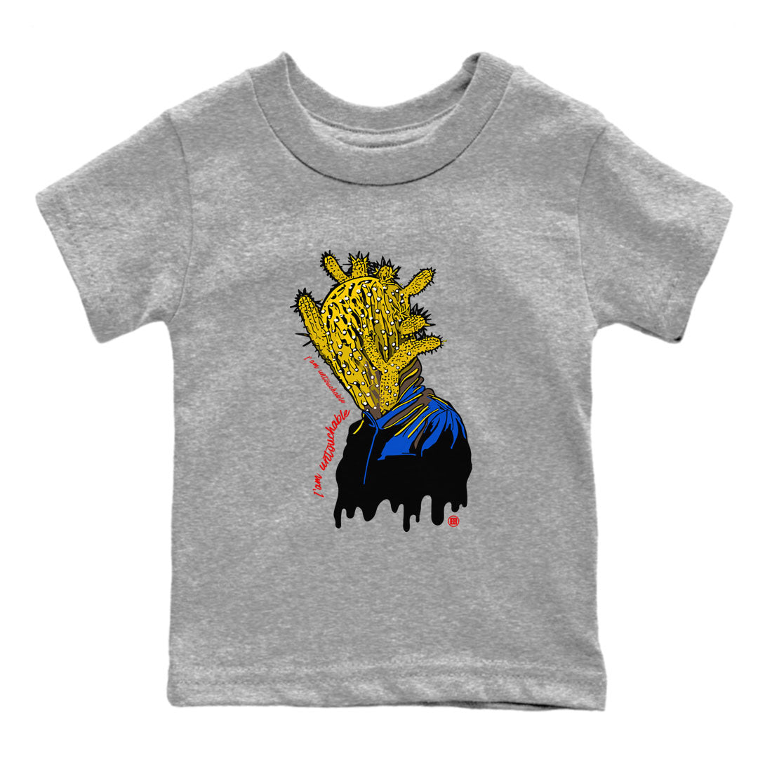 I'm Untouchable snkmatch Tees Kids - Air Jordan 1 Travis Scott Canary