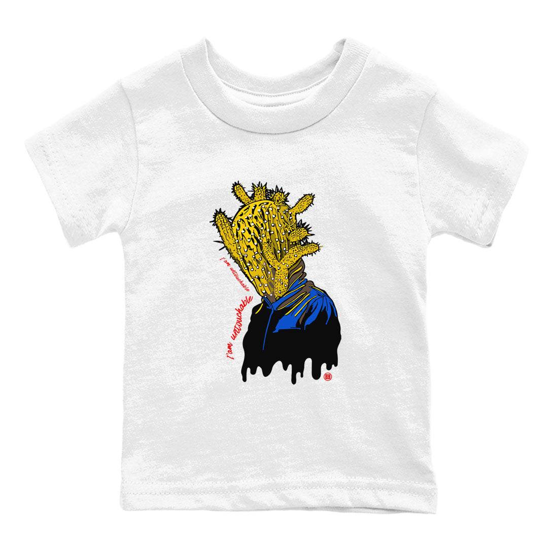 I'm Untouchable snkmatch Tees Kids - Air Jordan 1 Travis Scott Canary