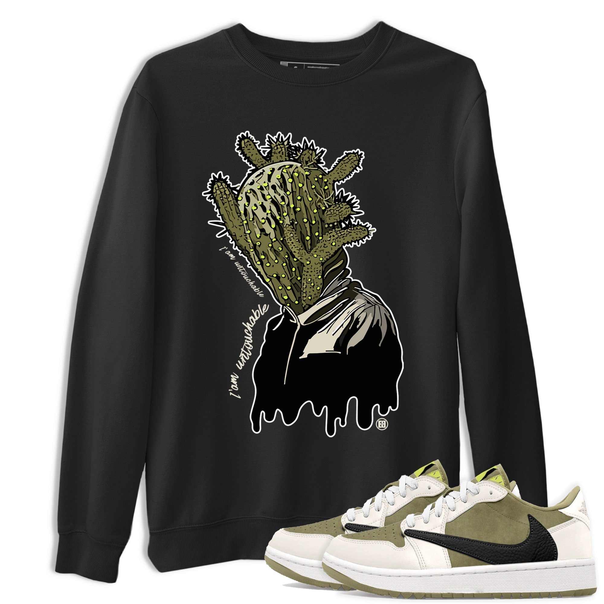 I'm Untouchable snkmatch Tee - Air Jordan 1 Travis Scott Golf