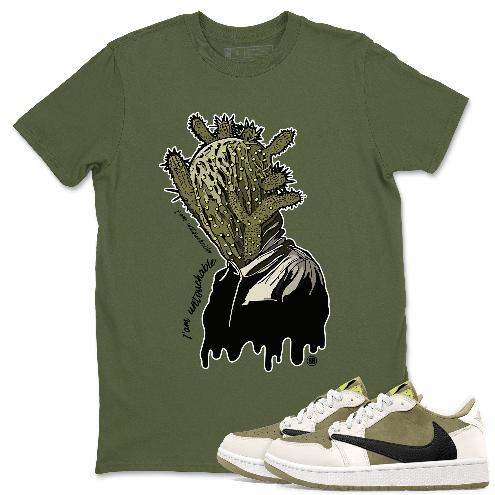 I'm Untouchable snkmatch Tee - Air Jordan 1 Travis Scott Golf