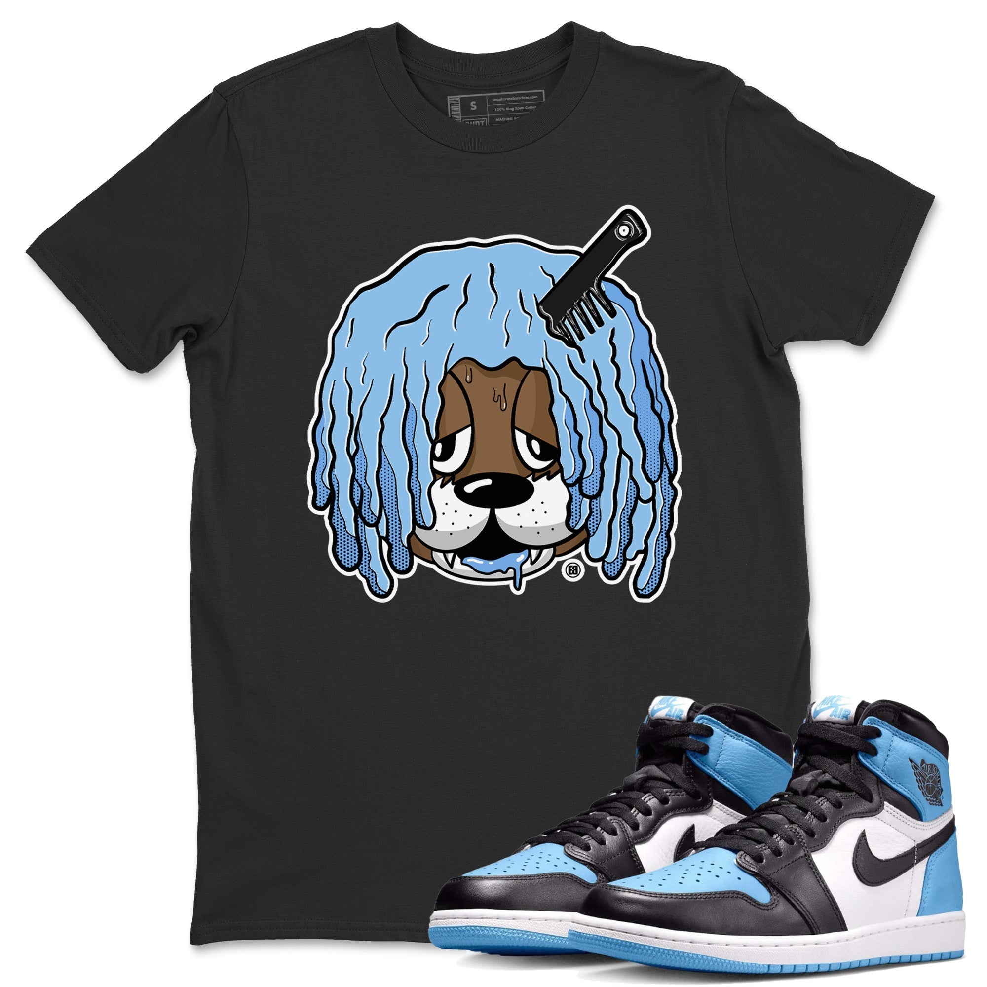 Impatient Bear Unisex Tops - Air Jordan 1 UNC Toe