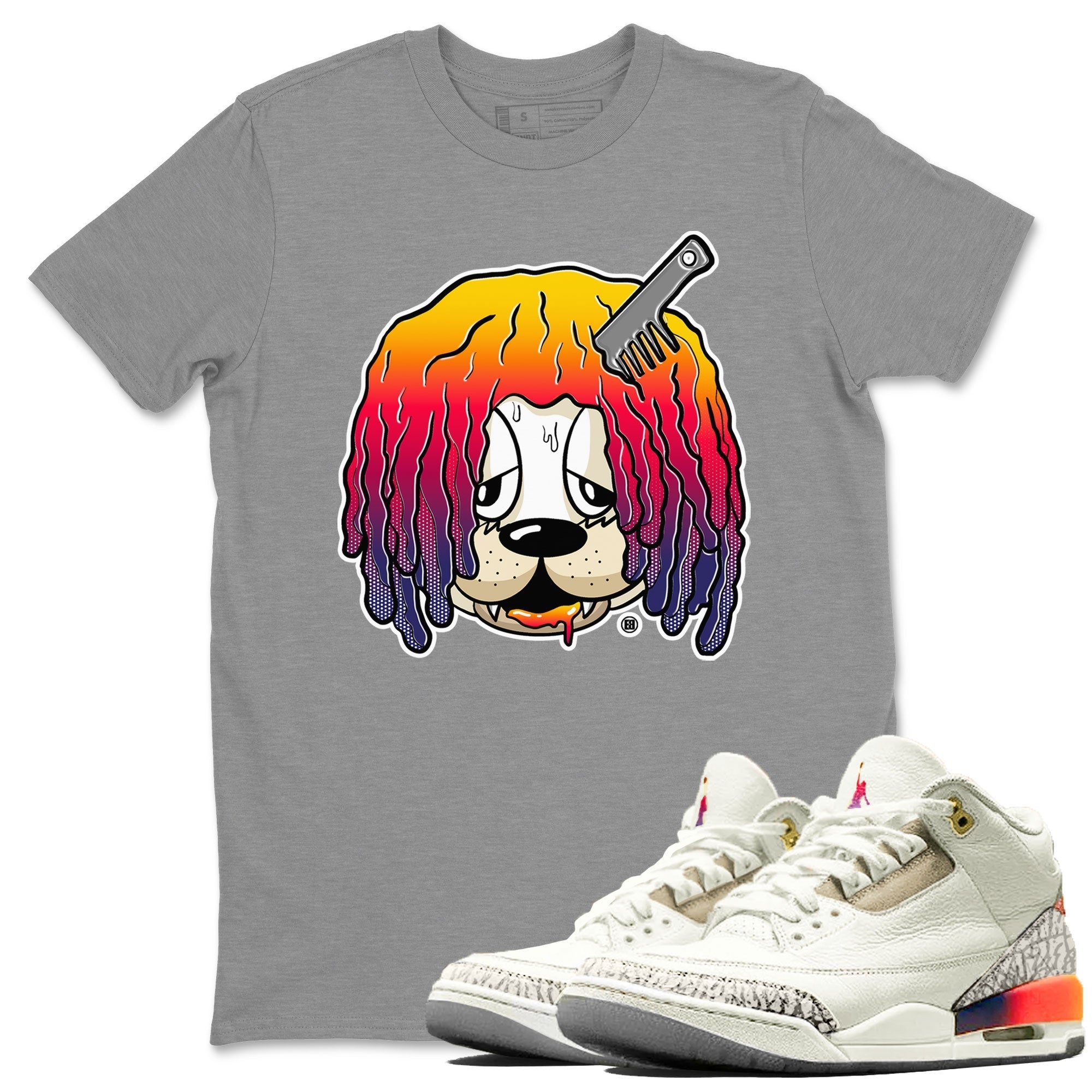 Impatient Bear snkmatch Tee - Air Jordan 3 J Balvin