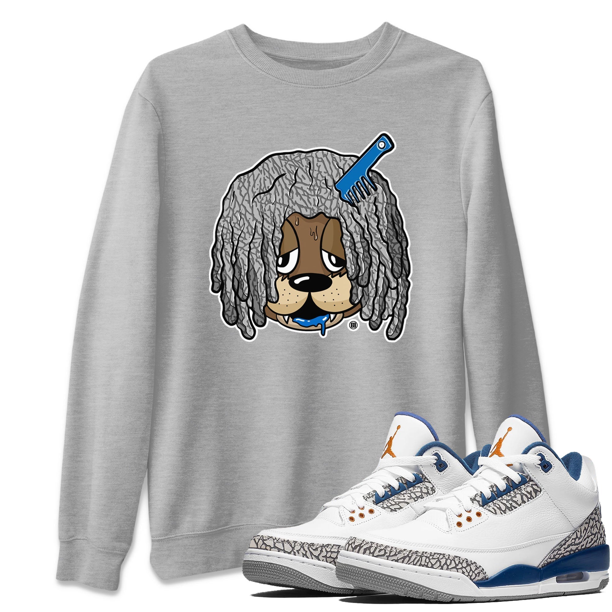 Impatient Bear Unisex Tops - Air Jordan 3 Wizards